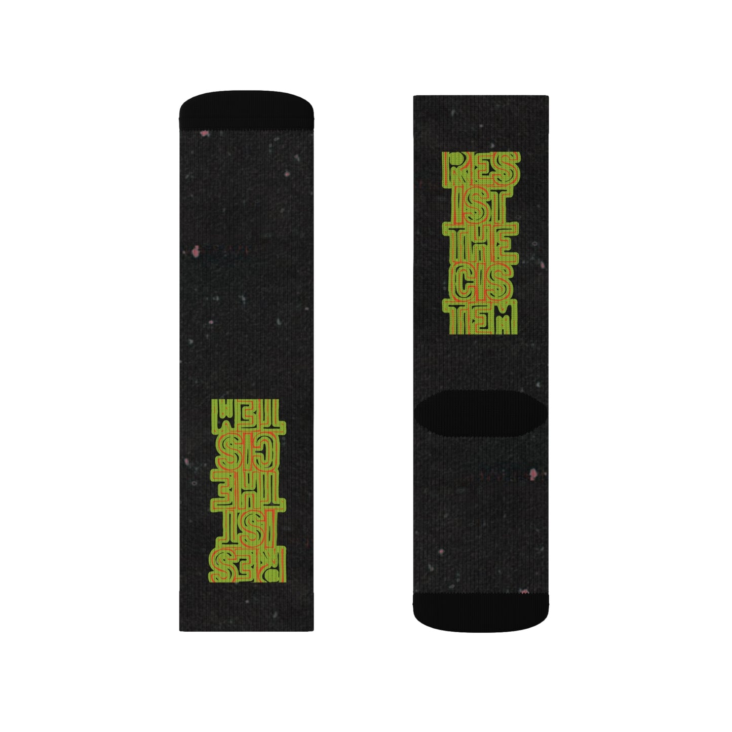 Resist the Cis-Tem Dress Socks