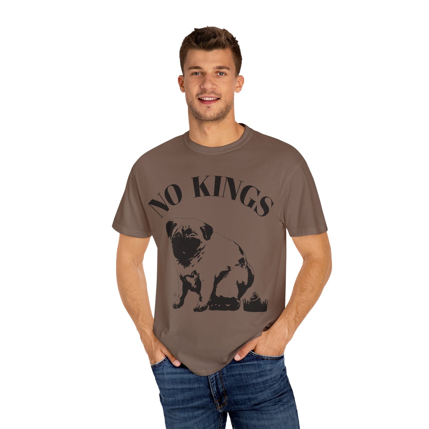 NO KINGS Contrast Unisex T-Shirt