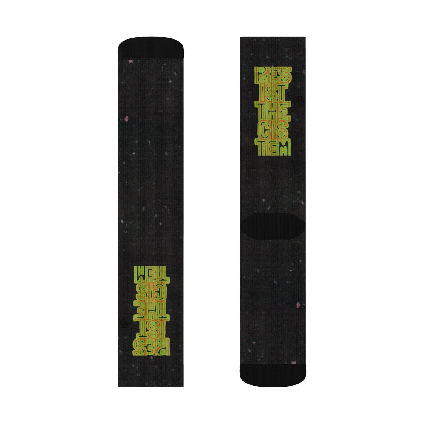 Resist the Cis-Tem Dress Socks