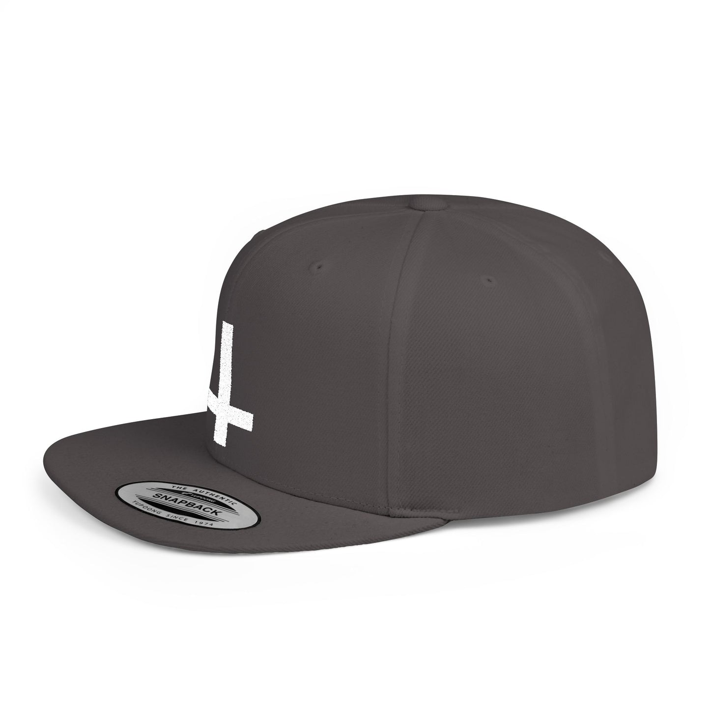 Agnostic Flat Bill Snapback Hat