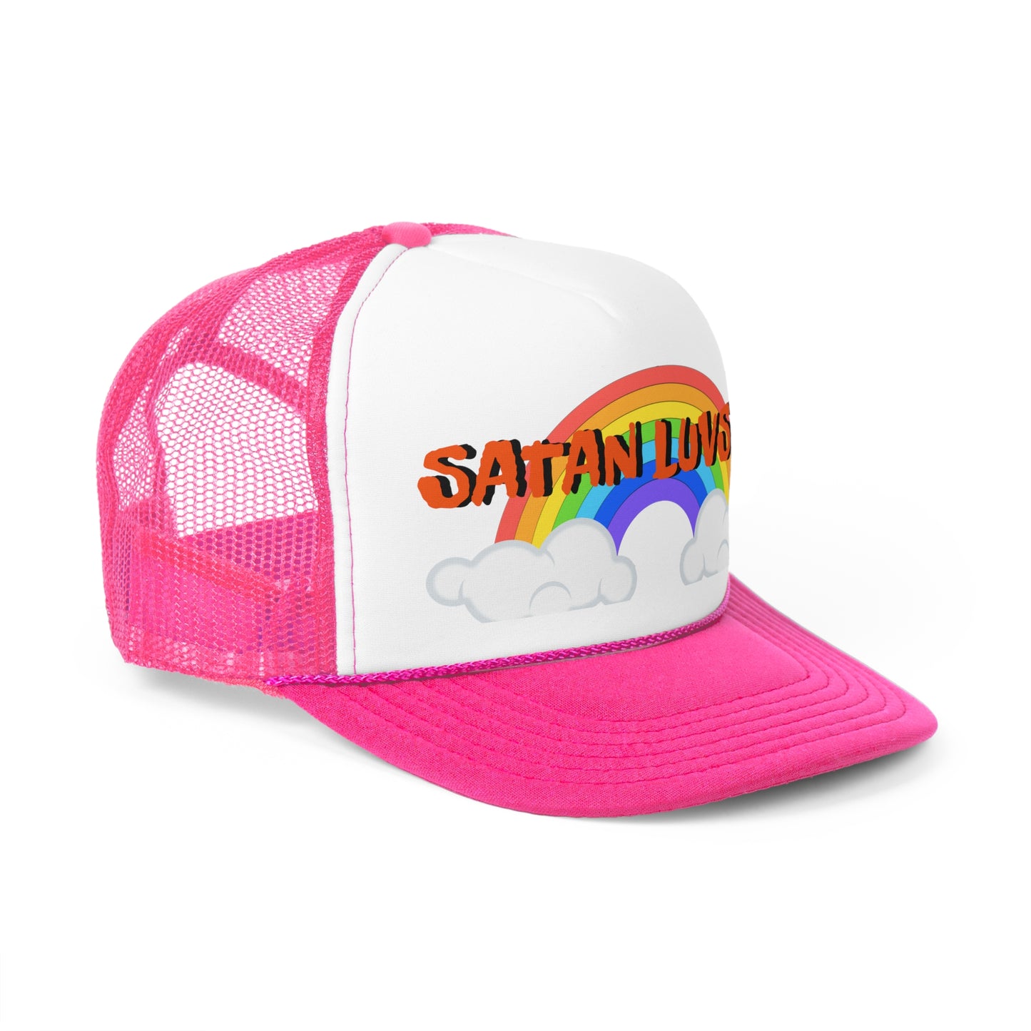 Satan Luvs U! Trucker Cap (4 Colors!)