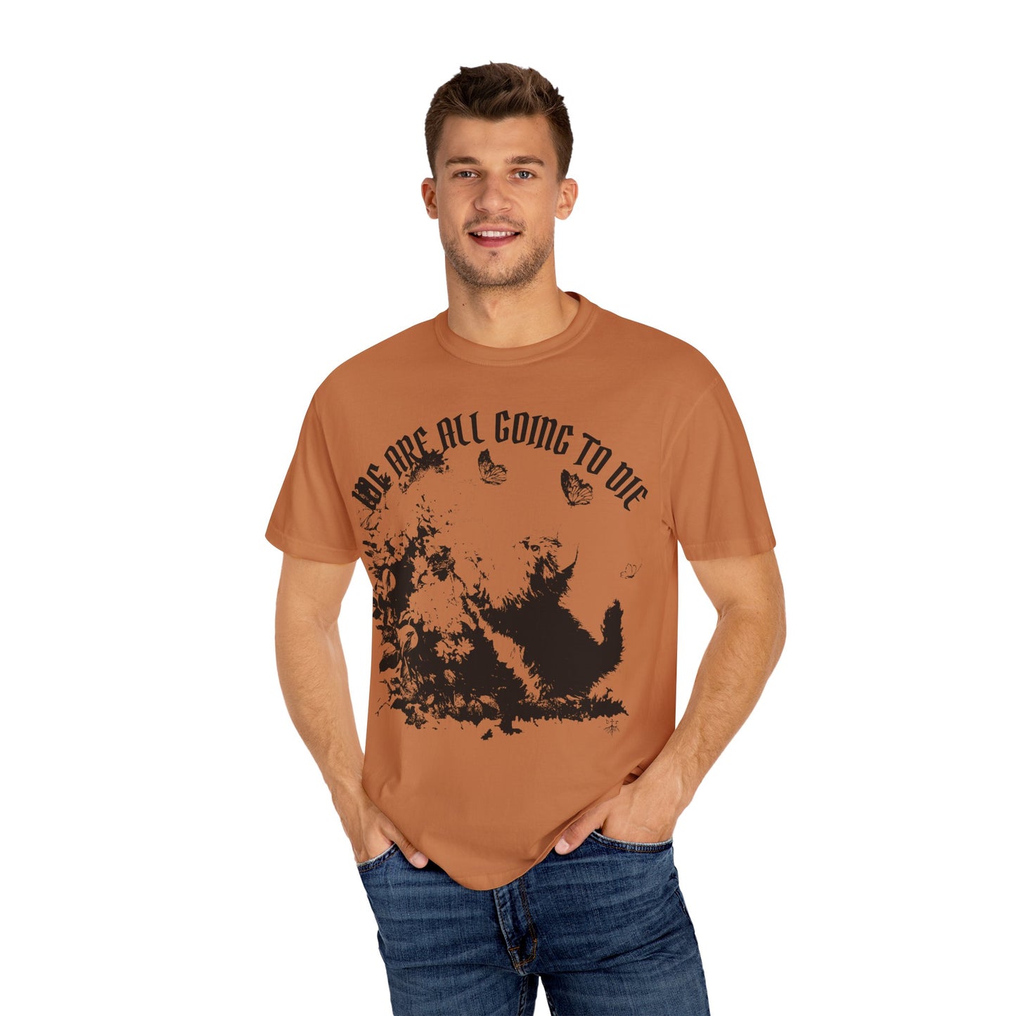 We Are All Going to Die Contrast Unisex T-Shirt