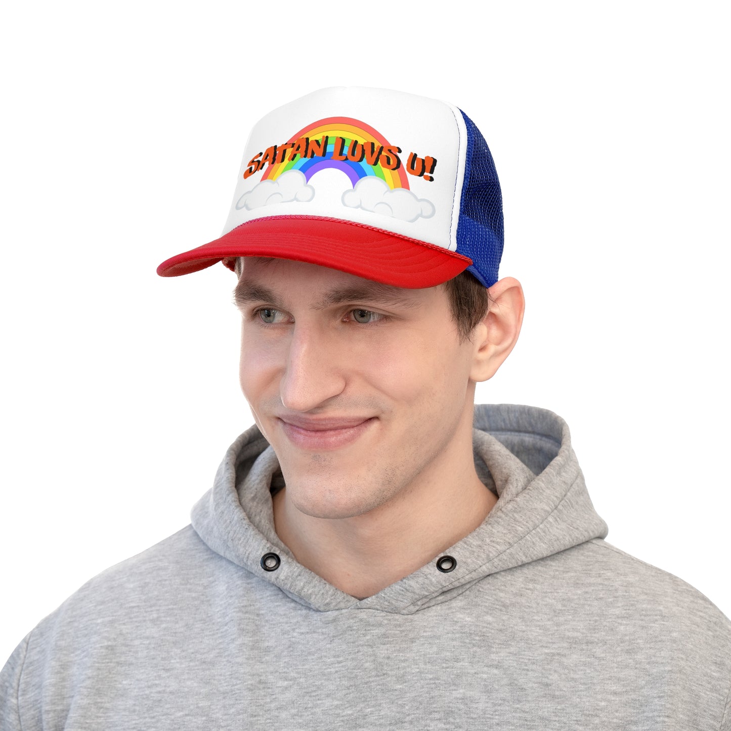 Satan Luvs U! Trucker Cap (4 Colors!)