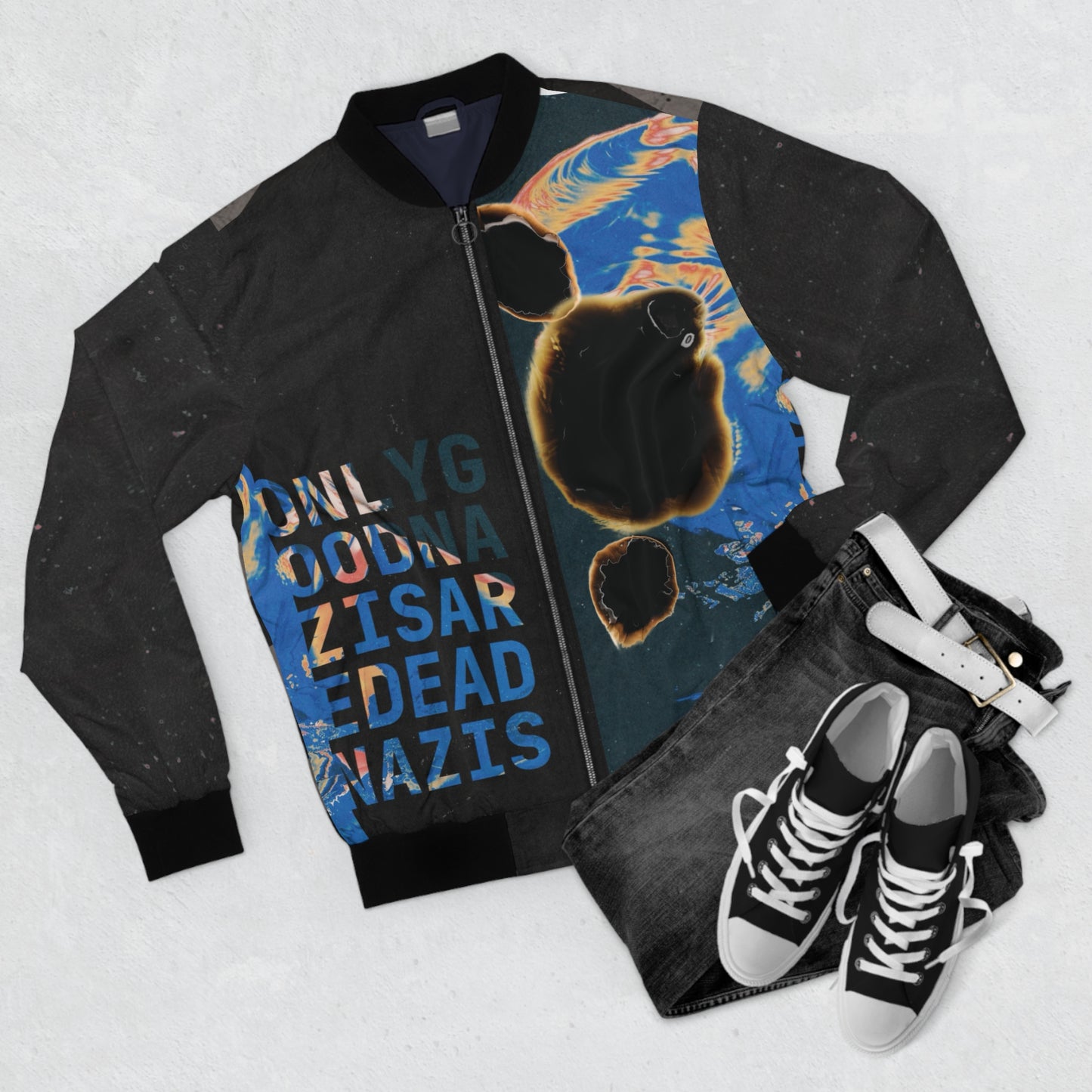 Dead Nazis Unisex Bomber Jacket