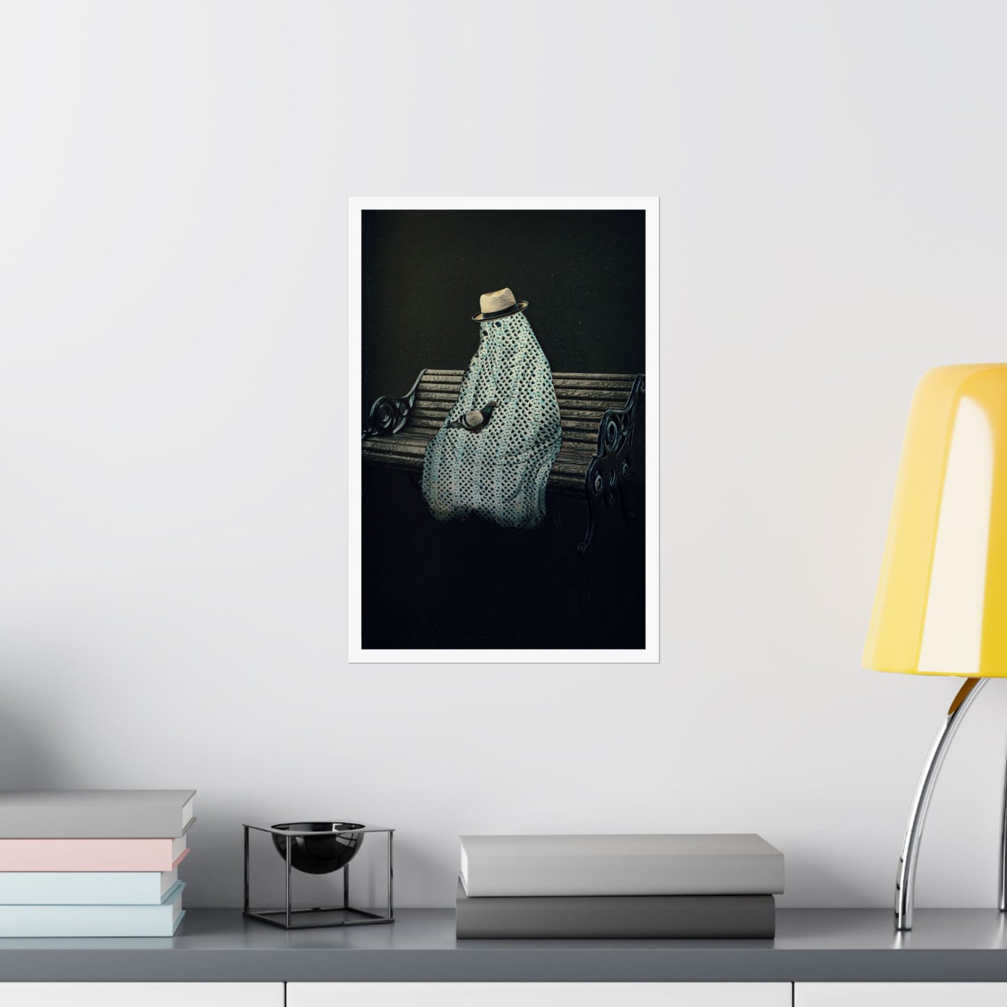 Acquaintance Ghostie by J.J. Liles (Premium Matte Fine Art Poster)