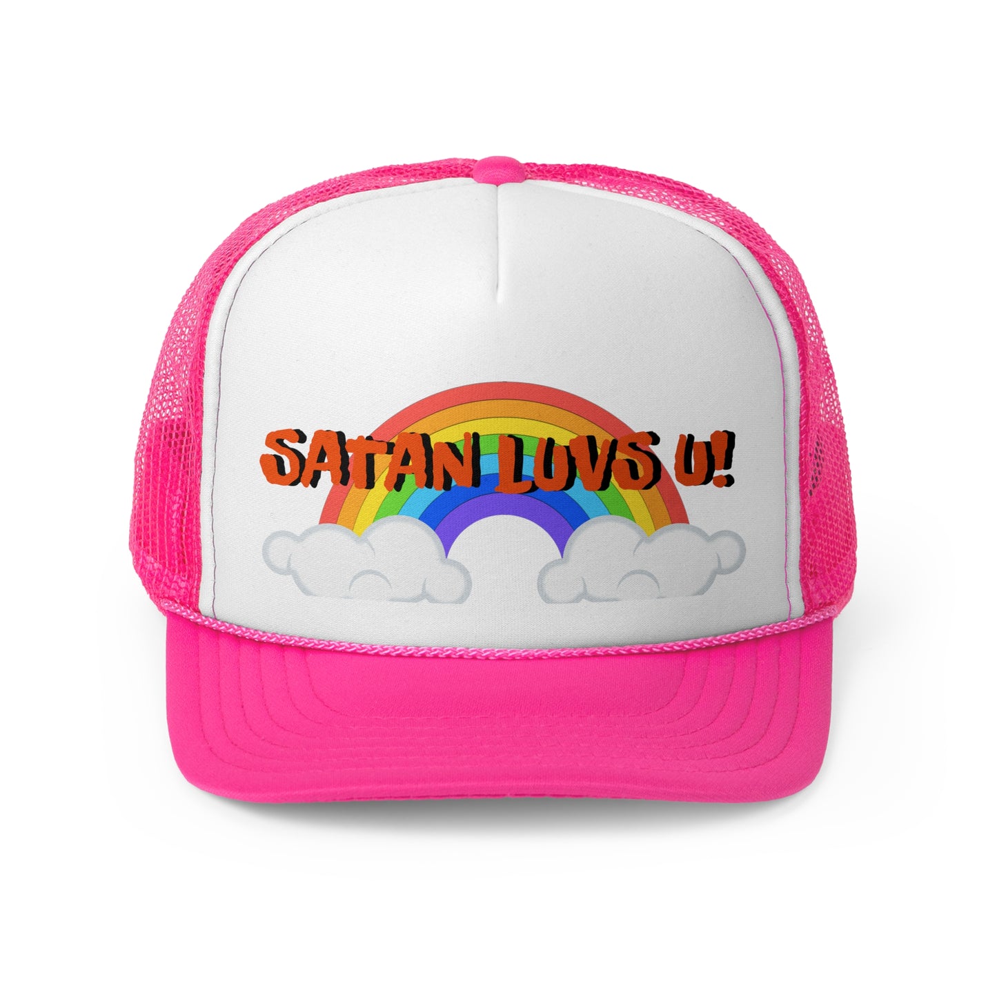 Satan Luvs U! Trucker Cap (4 Colors!)