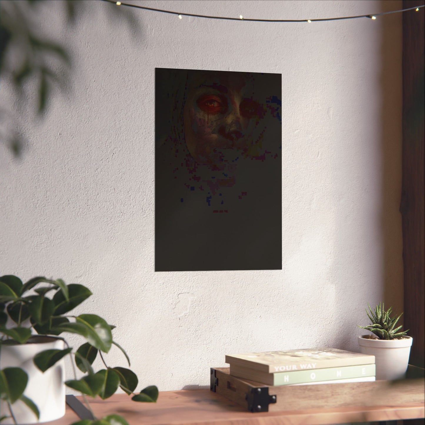 What Do You Run From? by J.J. Liles (Premium Matte Fine Art Print)