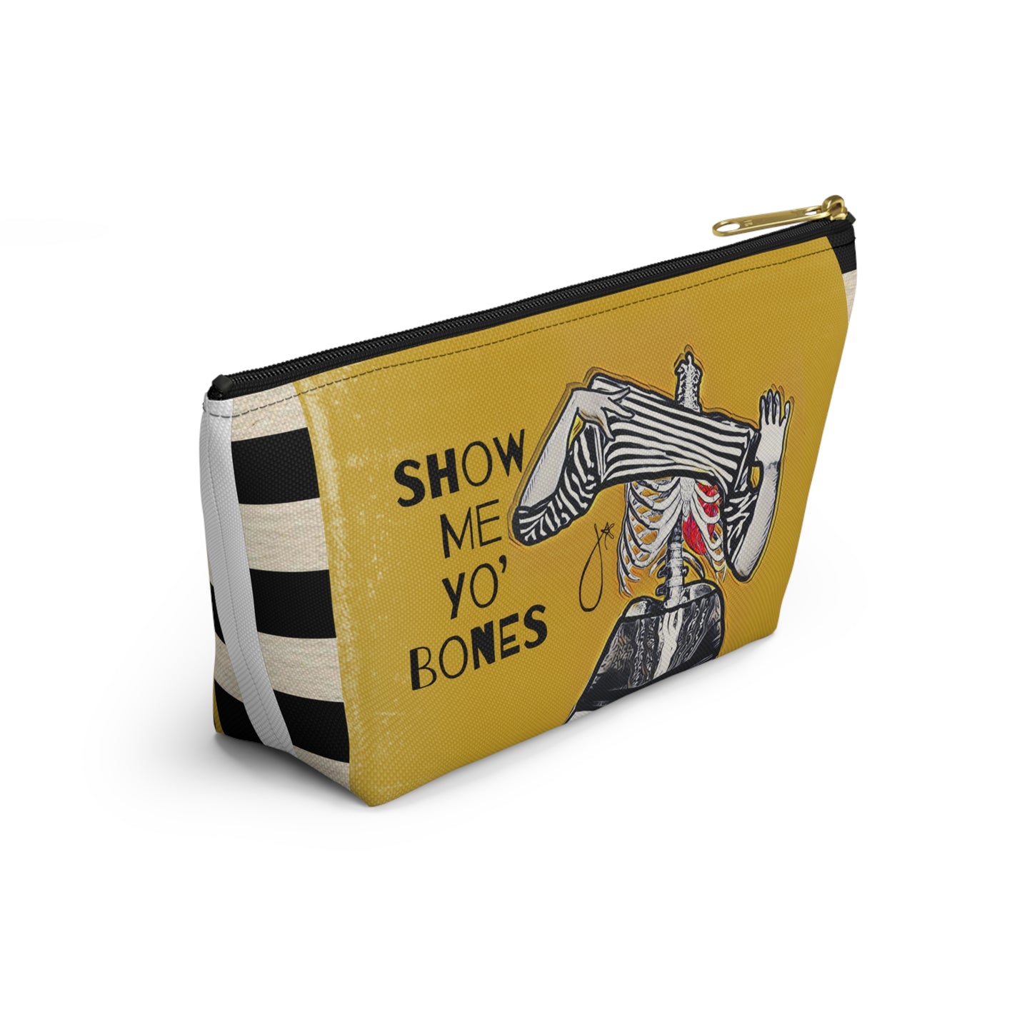 Show Me Your Bones Apothecary Bag w T-bottom