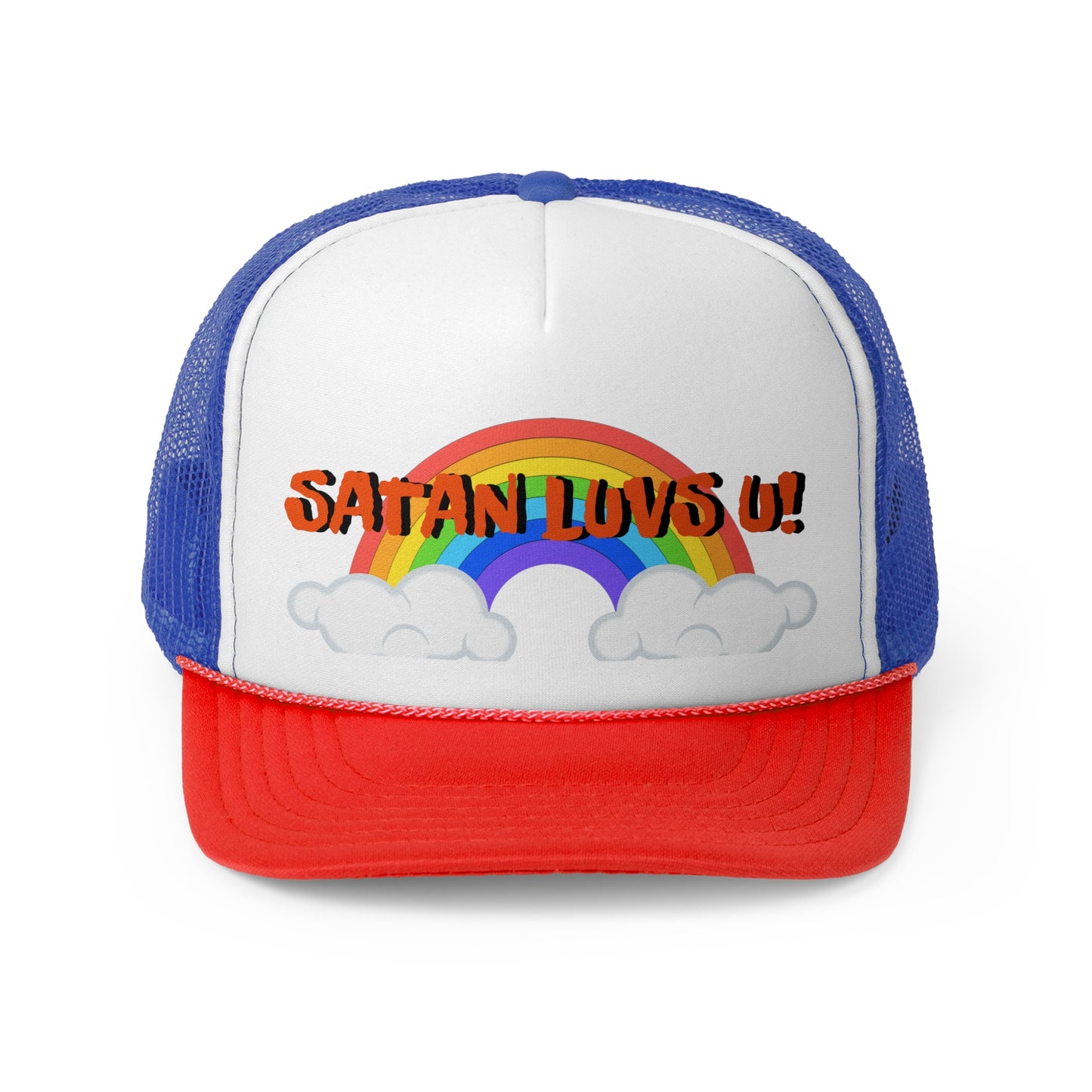 Satan Luvs U! Trucker Cap (4 Colors!)