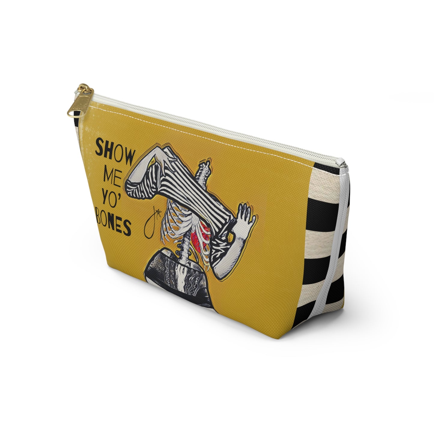 Show Me Your Bones Apothecary Bag w T-bottom