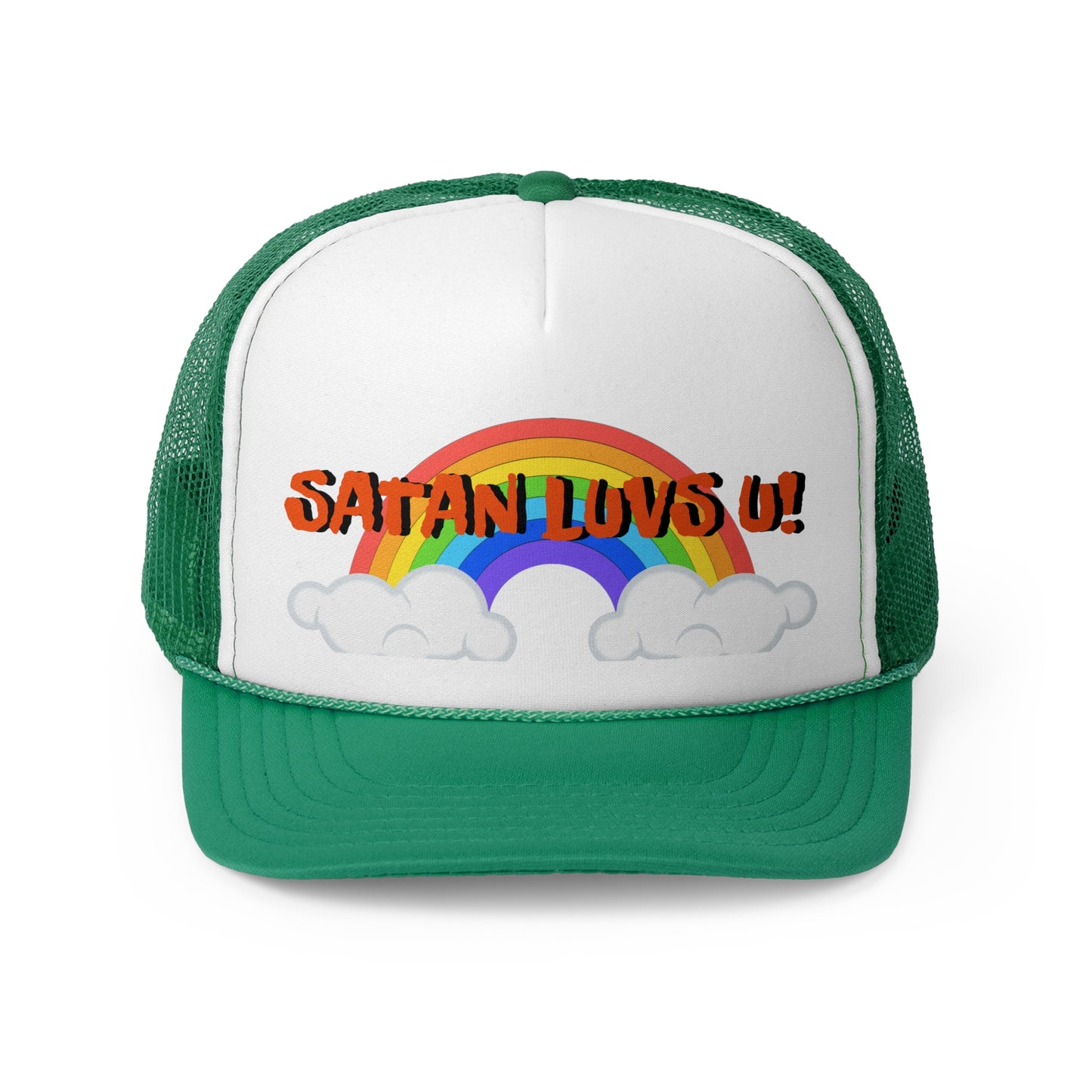Satan Luvs U! Trucker Cap (4 Colors!)