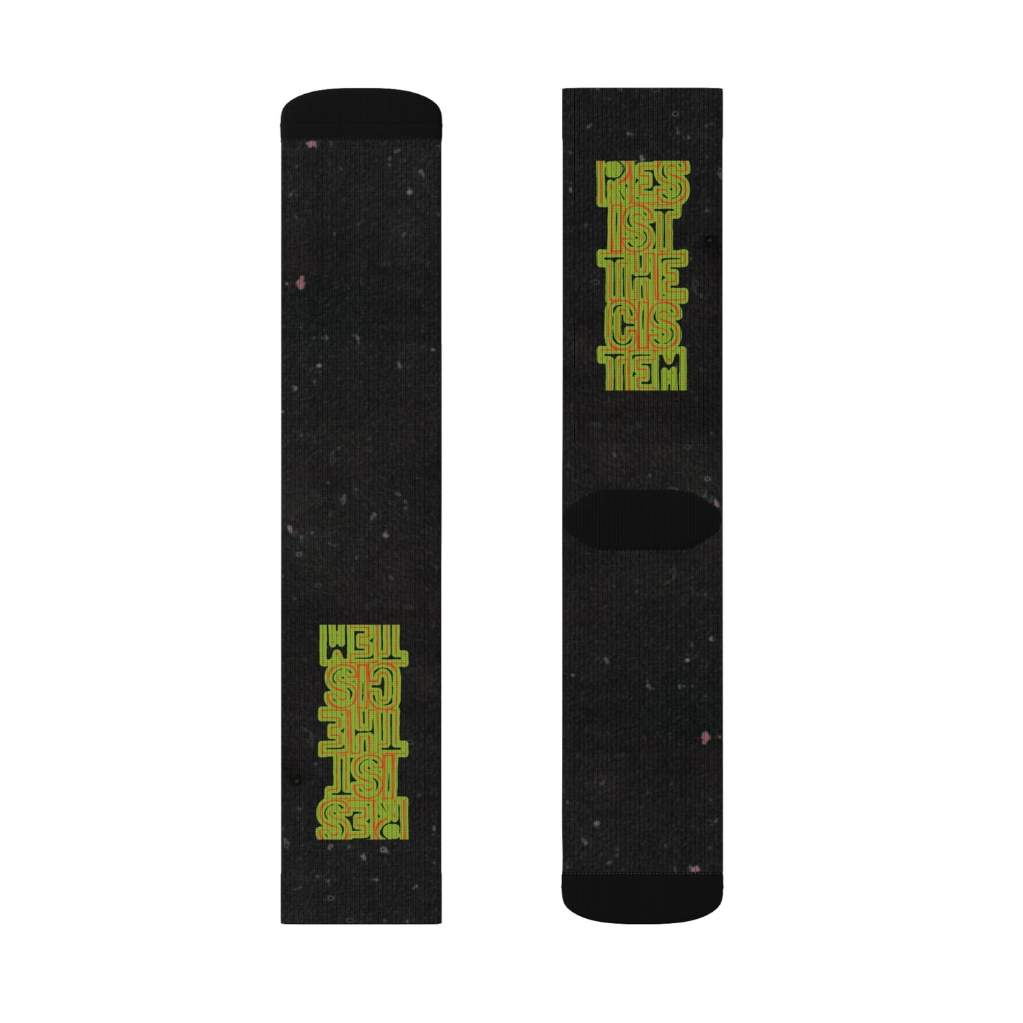 Resist the Cis-Tem Dress Socks