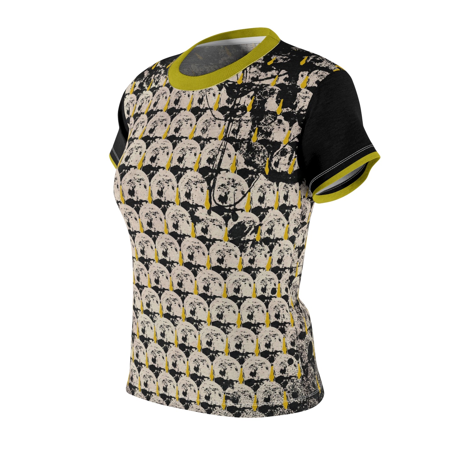 Women's Follower Mustard Skull Tee