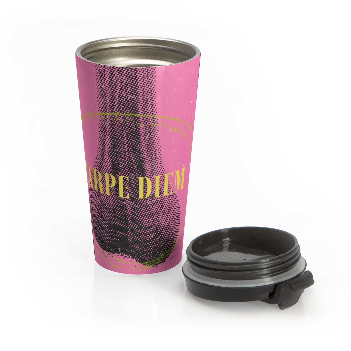 Carpe Diem Balls Stainless Steel Travel Mug