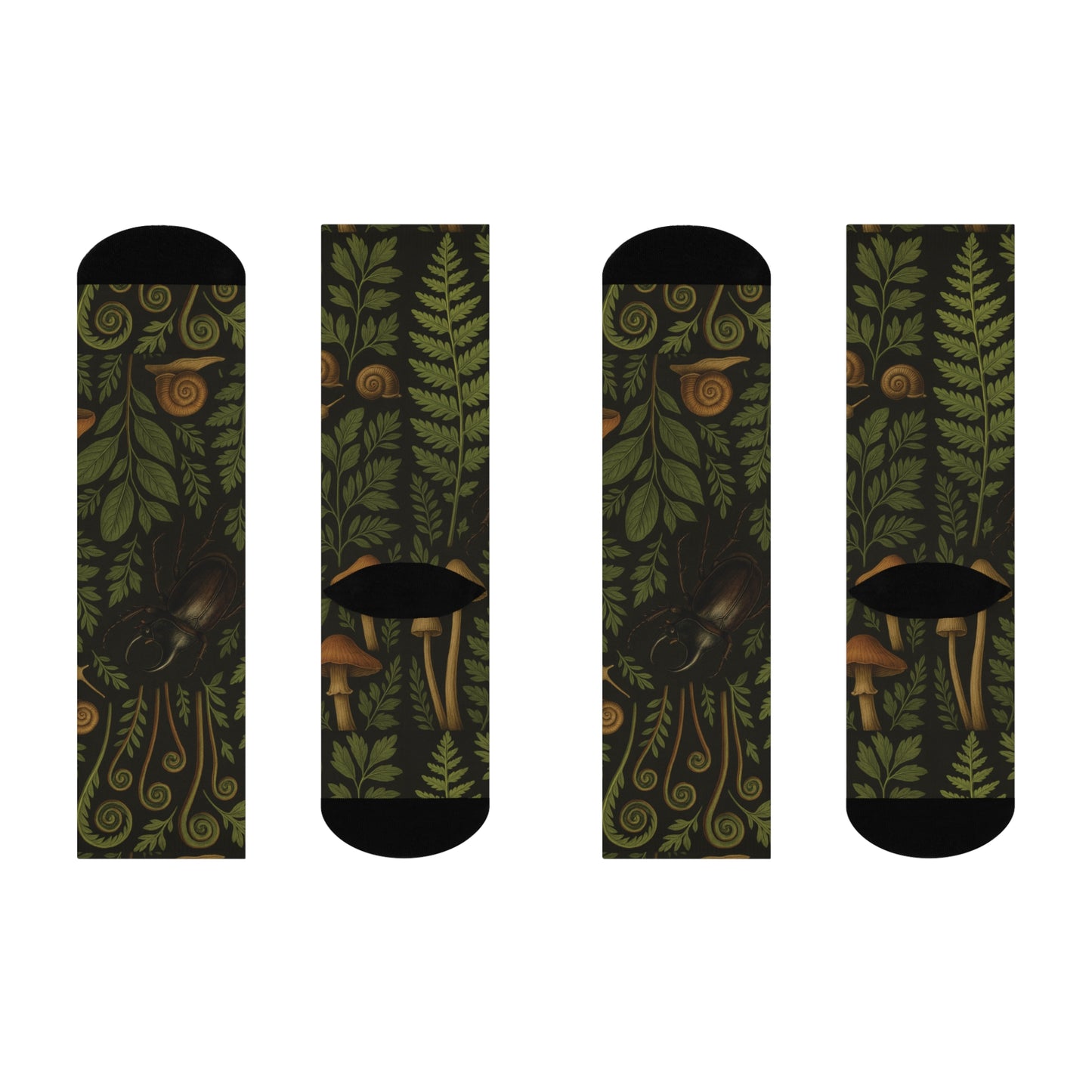Woodland Whimsy Crew Socks