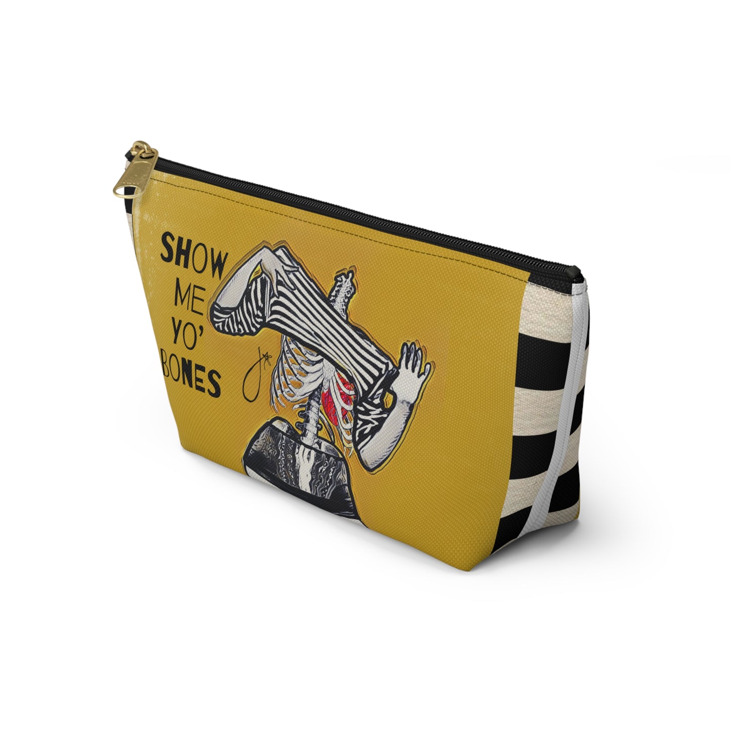 Show Me Your Bones Apothecary Bag w T-bottom