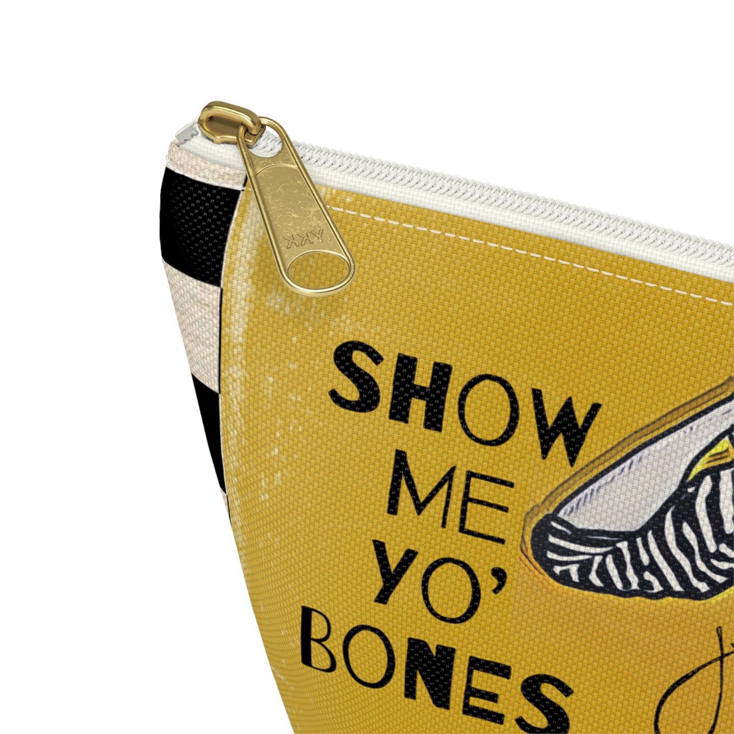 Show Me Your Bones Apothecary Bag w T-bottom