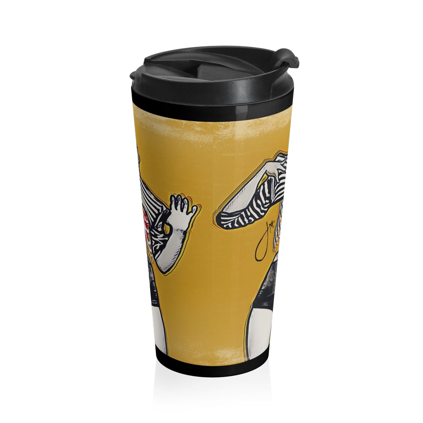 Look-ee-loo Stainless Steel Travel Mug