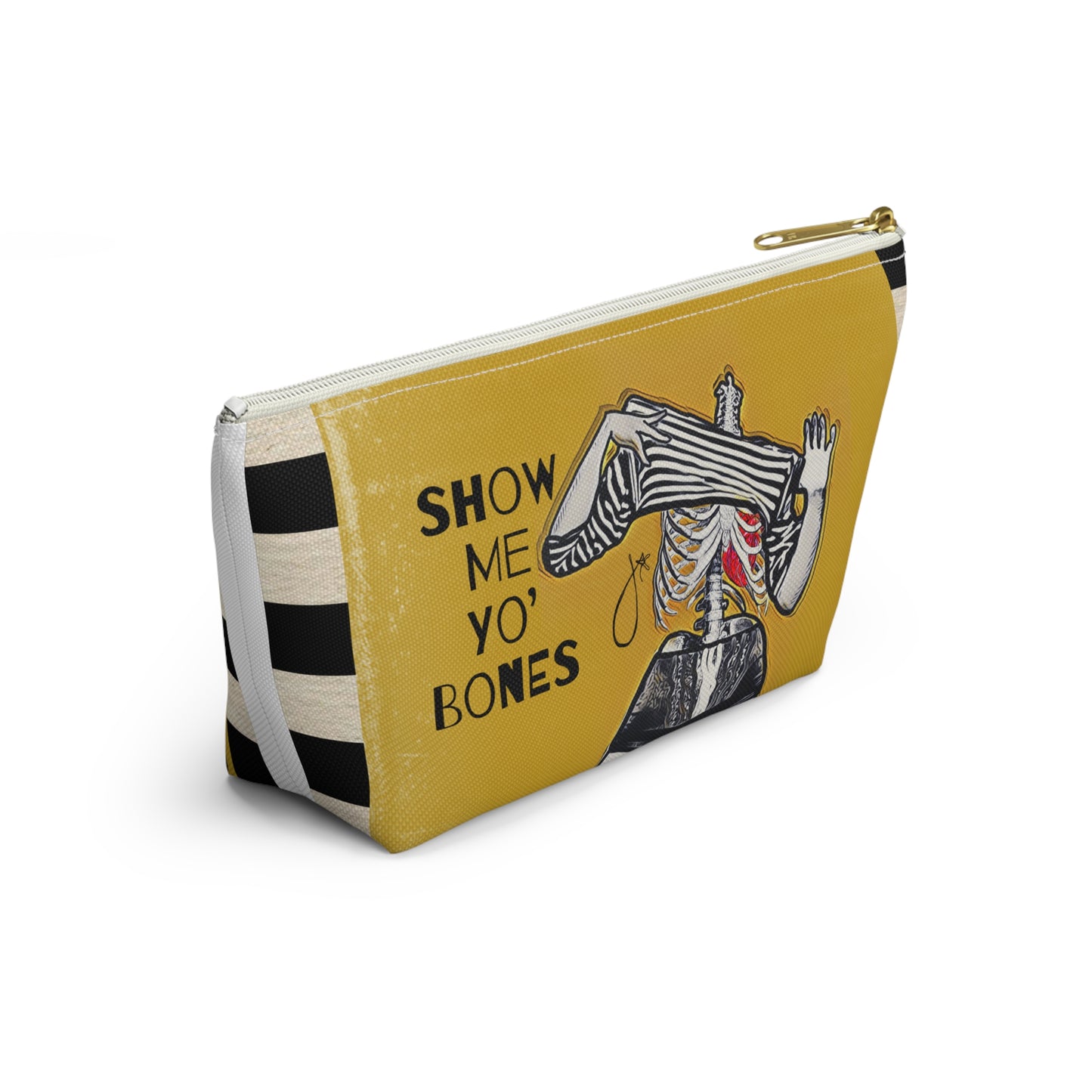 Show Me Your Bones Apothecary Bag w T-bottom