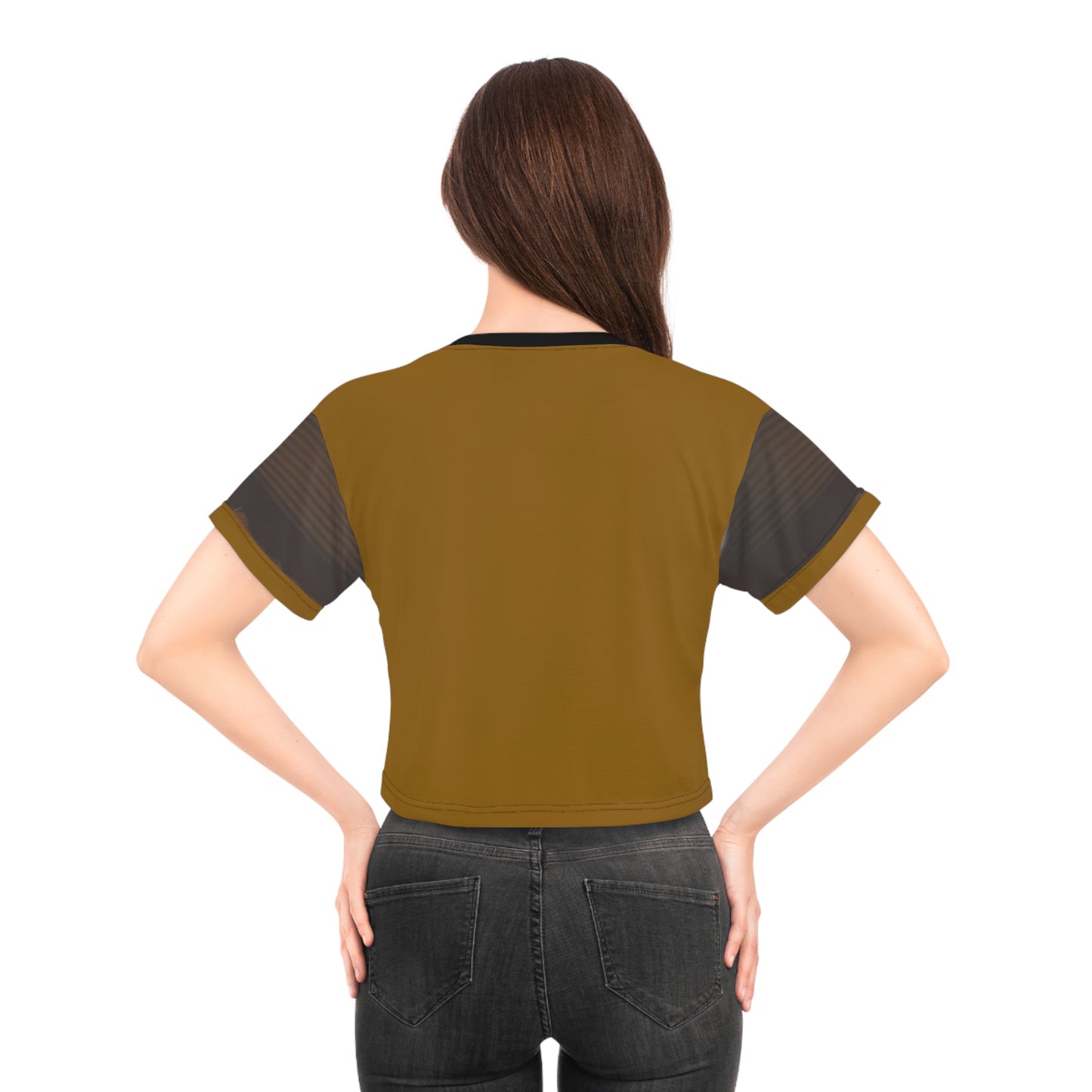 Boney Chocolate and Carmel Crop Tee