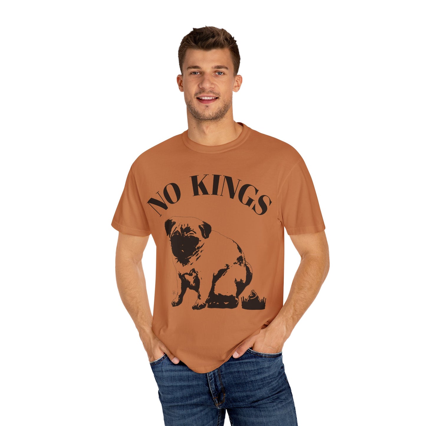 NO KINGS Contrast Unisex T-Shirt