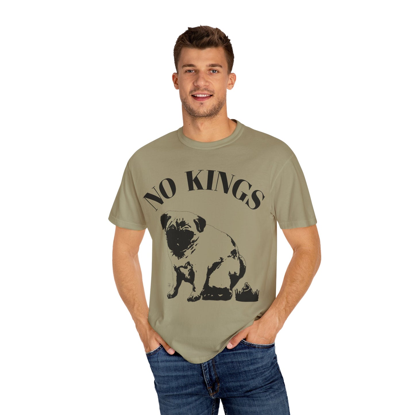 NO KINGS Contrast Unisex T-Shirt