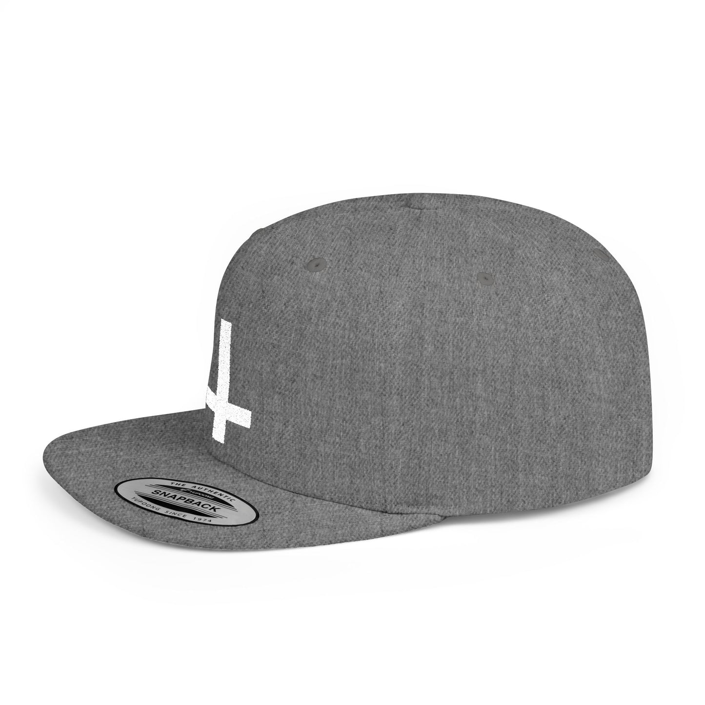 Agnostic Flat Bill Snapback Hat