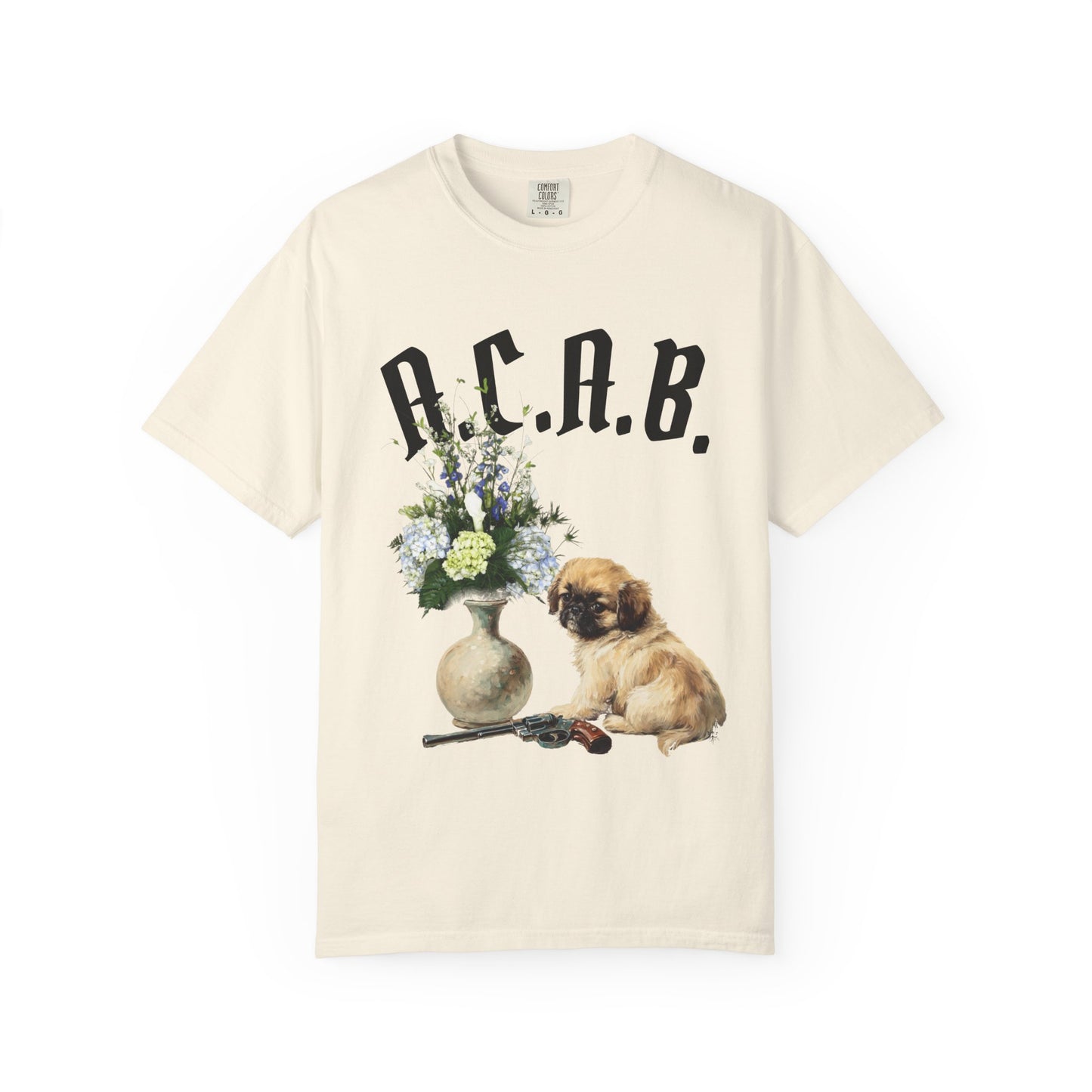 ACAB Pistol Pekingese Unisex T-Shirt