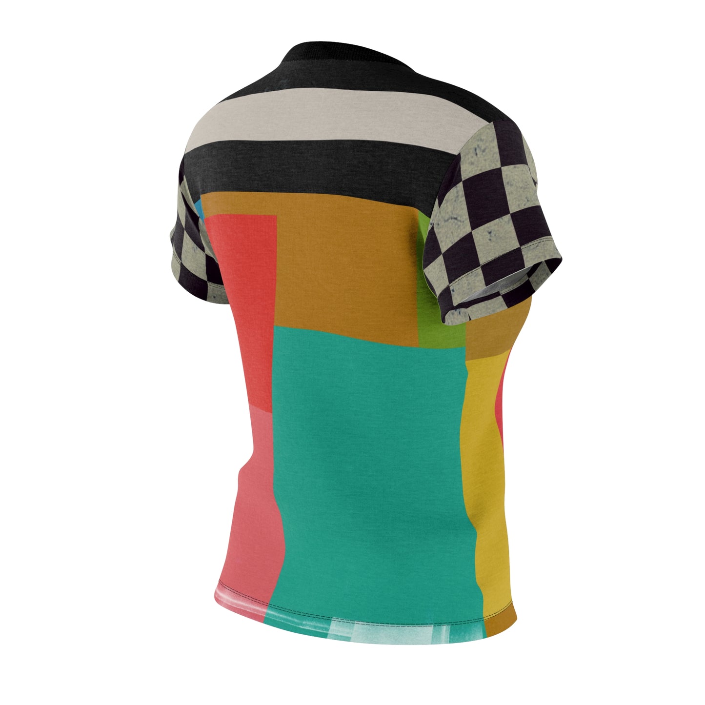 Womens Retro Block Tee