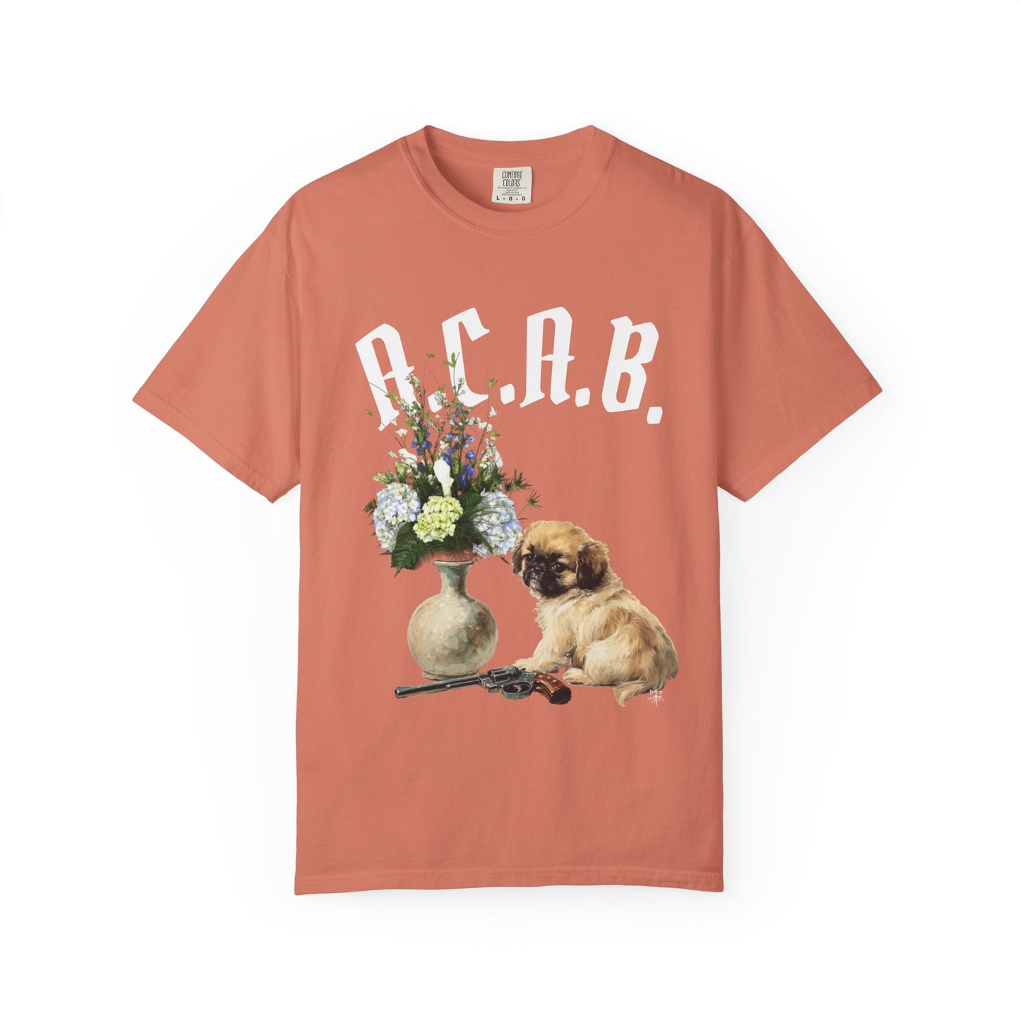 ACAB Pistol Pekingese Unisex T-Shirt