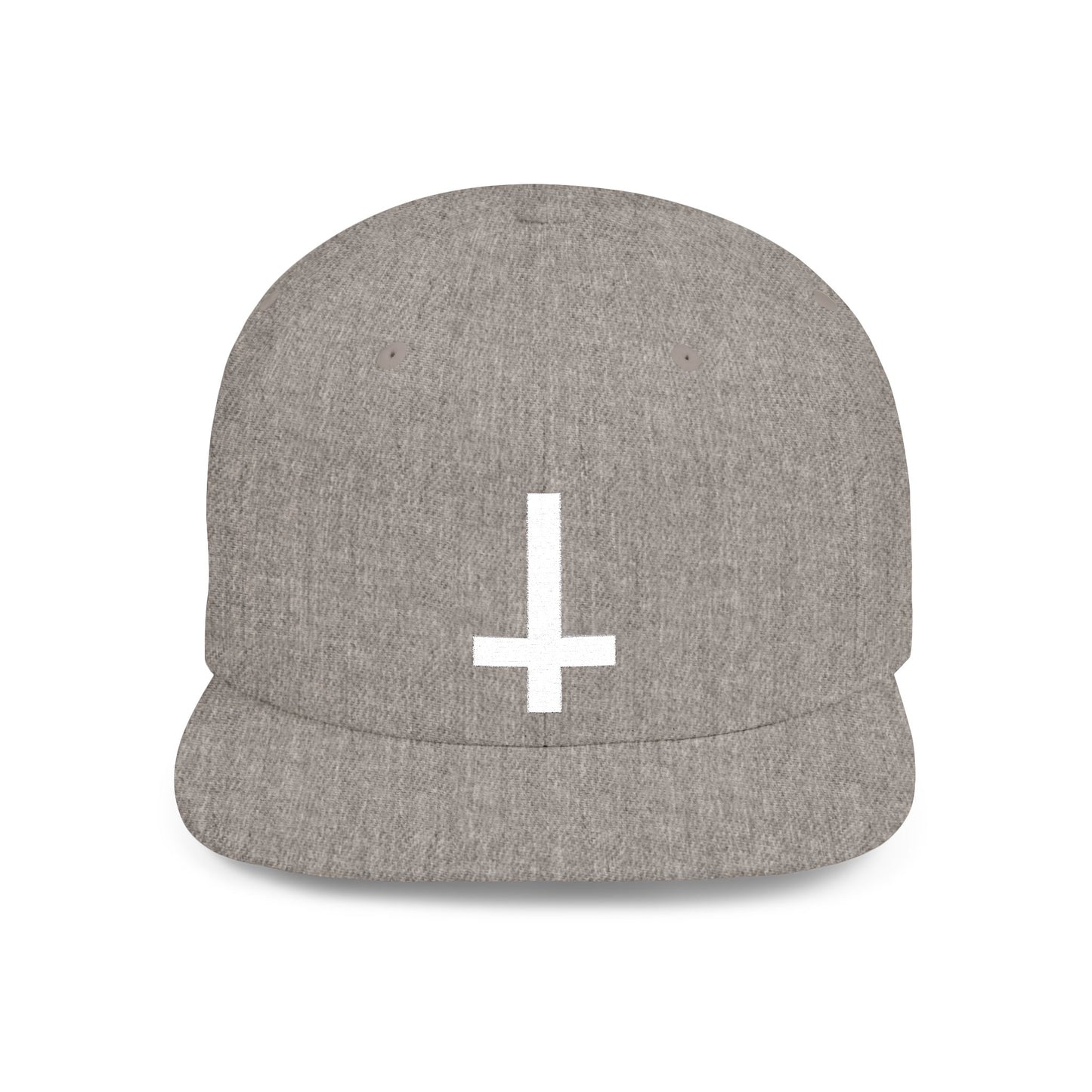 Agnostic Flat Bill Snapback Hat