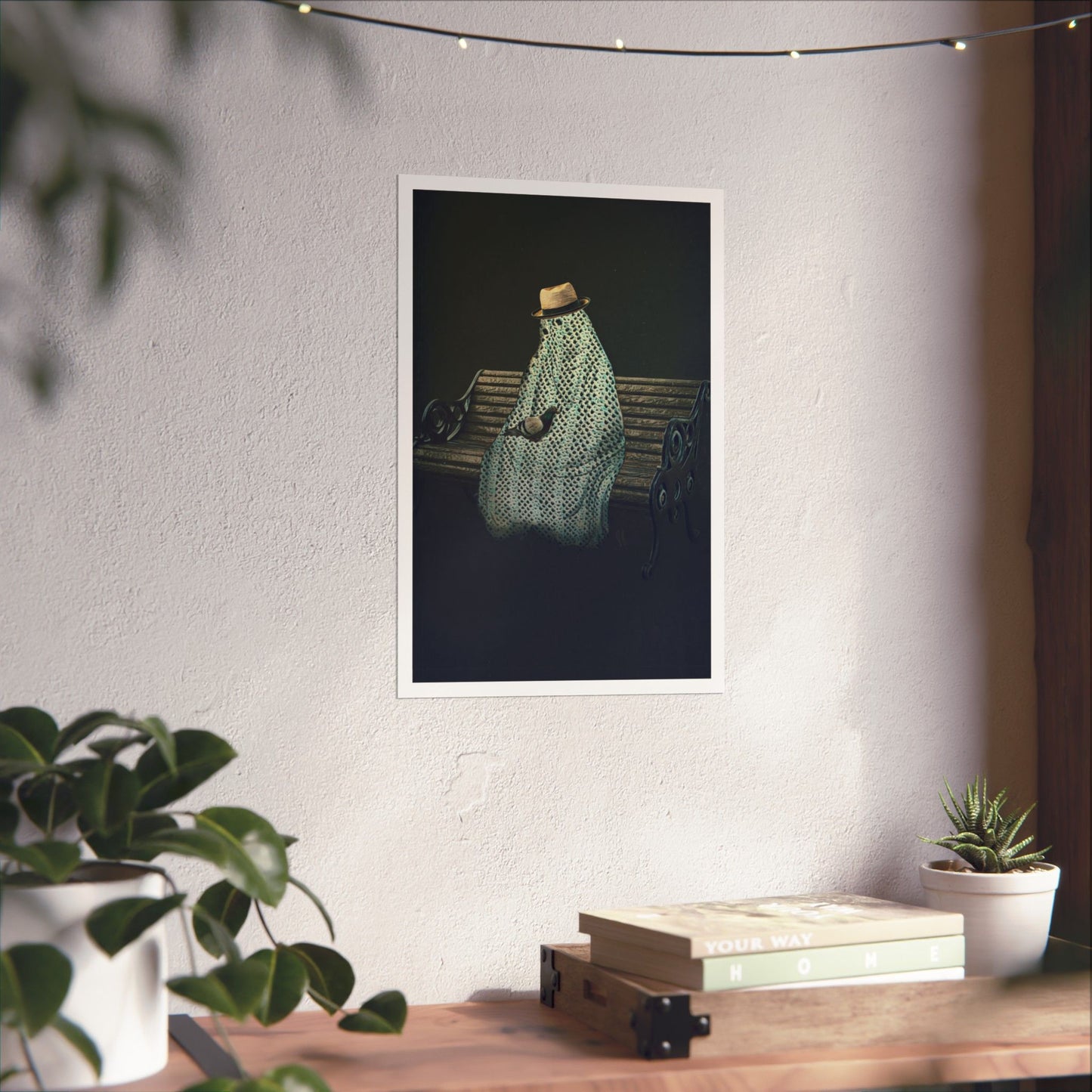 Acquaintance Ghostie by J.J. Liles (Premium Matte Fine Art Poster)