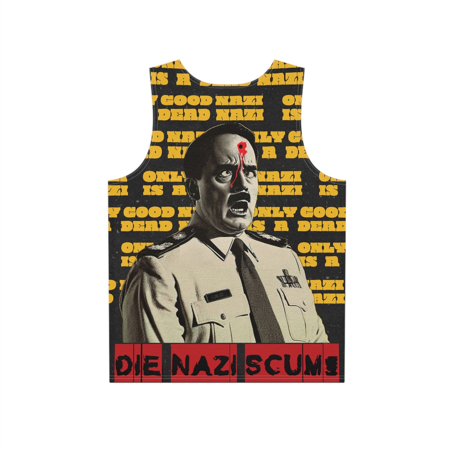 Die Nazi Scum Oversized Unisex Tank
