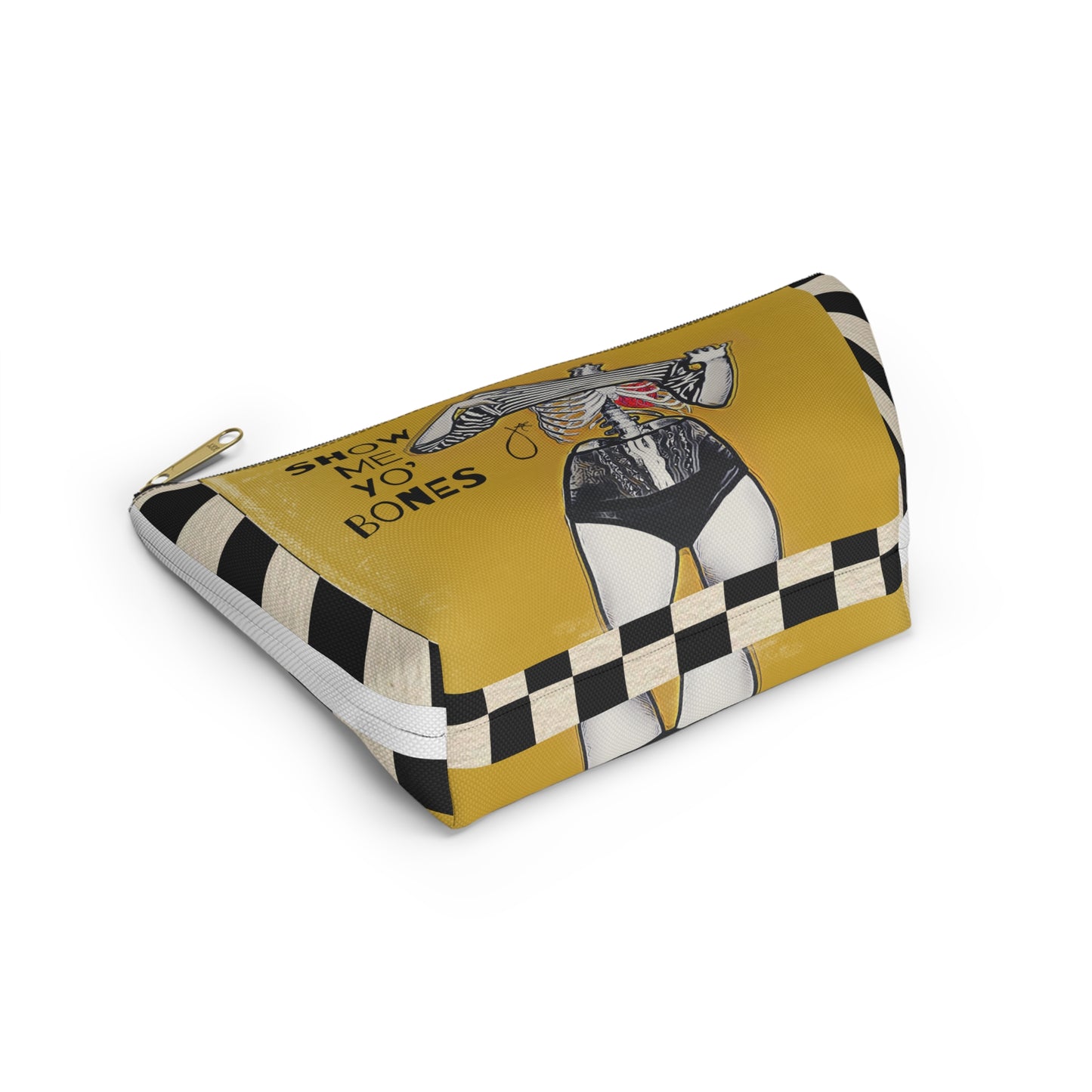 Show Me Your Bones Apothecary Bag w T-bottom
