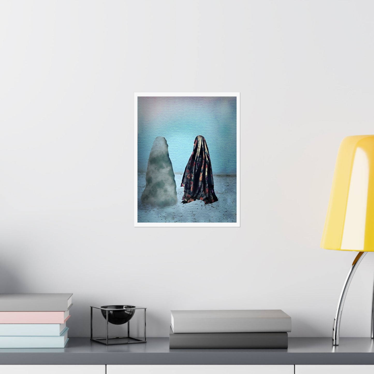 Friend Ghostie by J.J. Liles (Premium Matte Fine Art Poster)