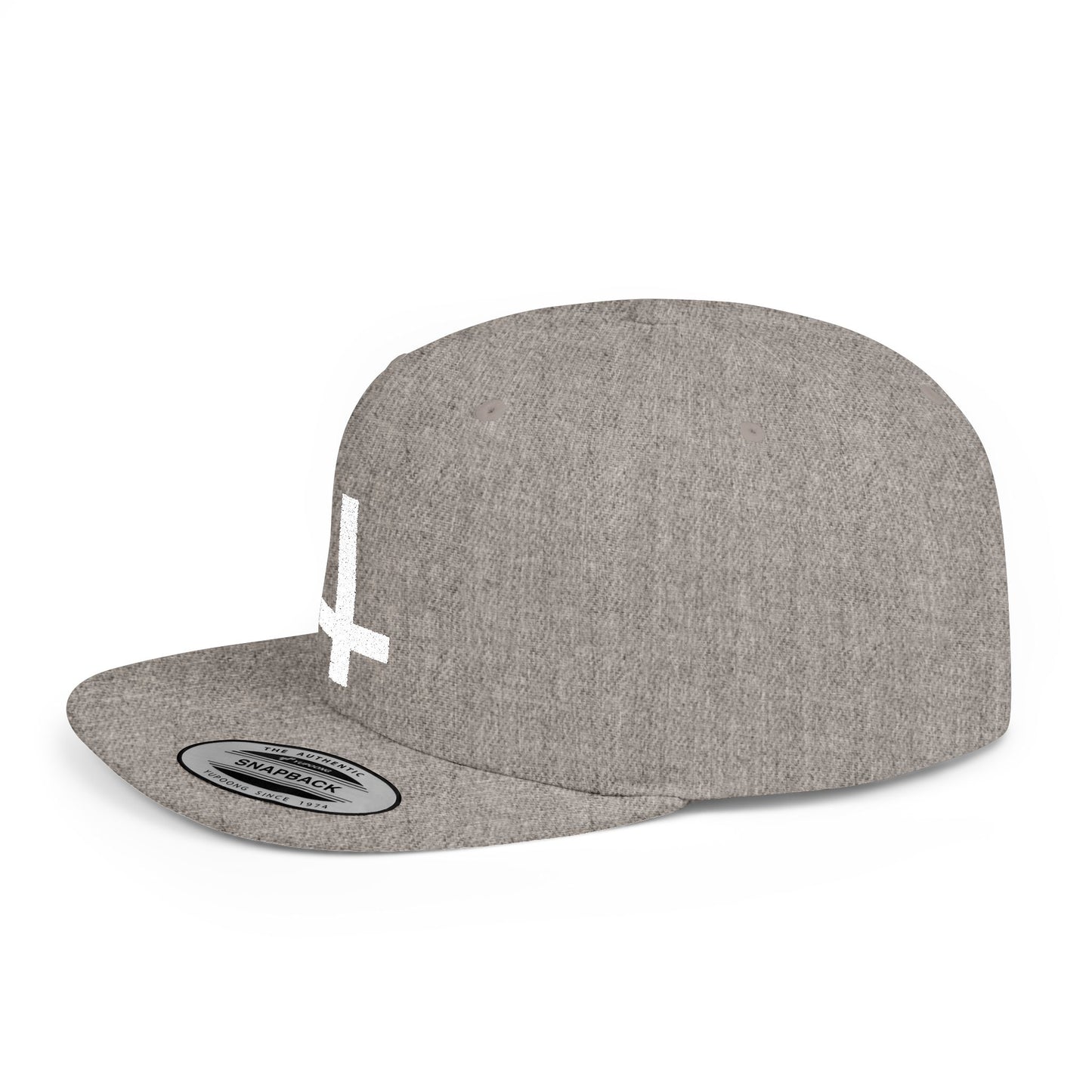 Agnostic Flat Bill Snapback Hat