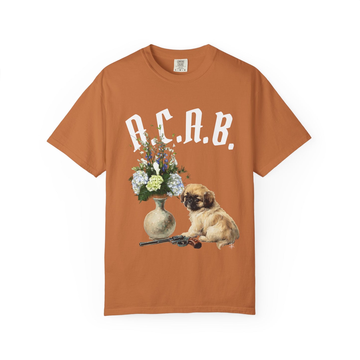 ACAB Pistol Pekingese Unisex T-Shirt