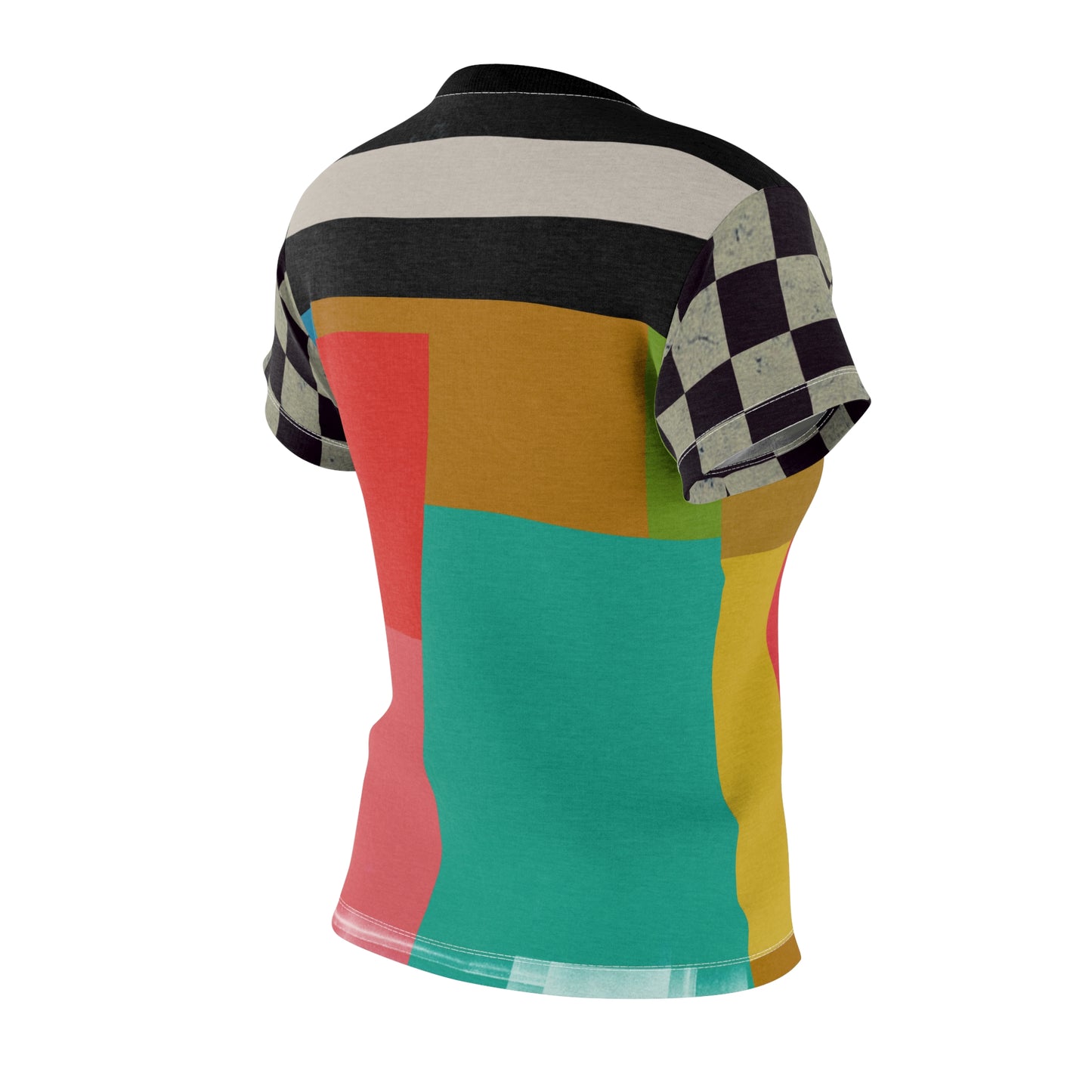Womens Retro Block Tee
