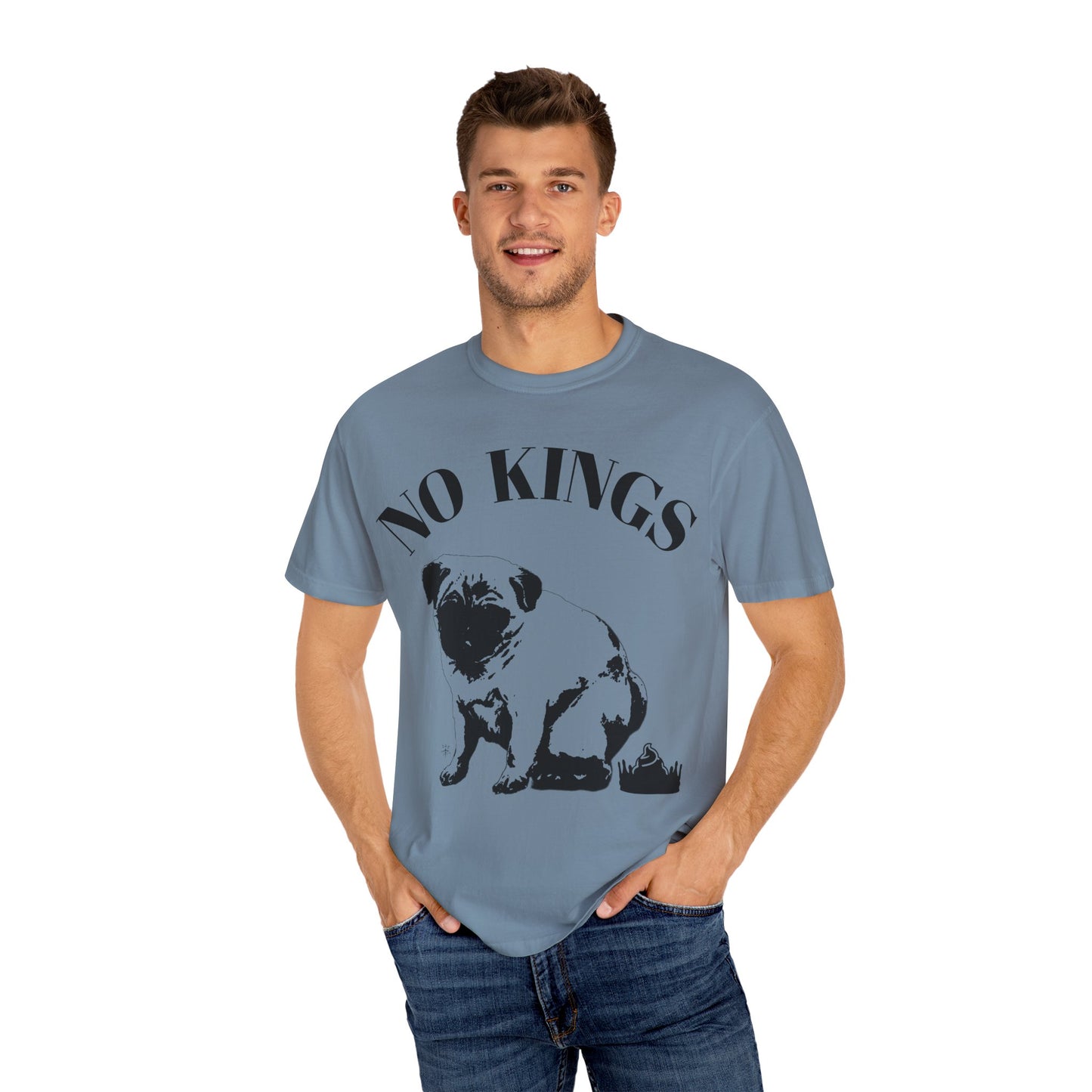 NO KINGS Contrast Unisex T-Shirt