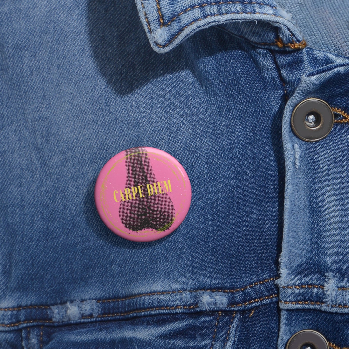 Carpe Diem Pinback Button