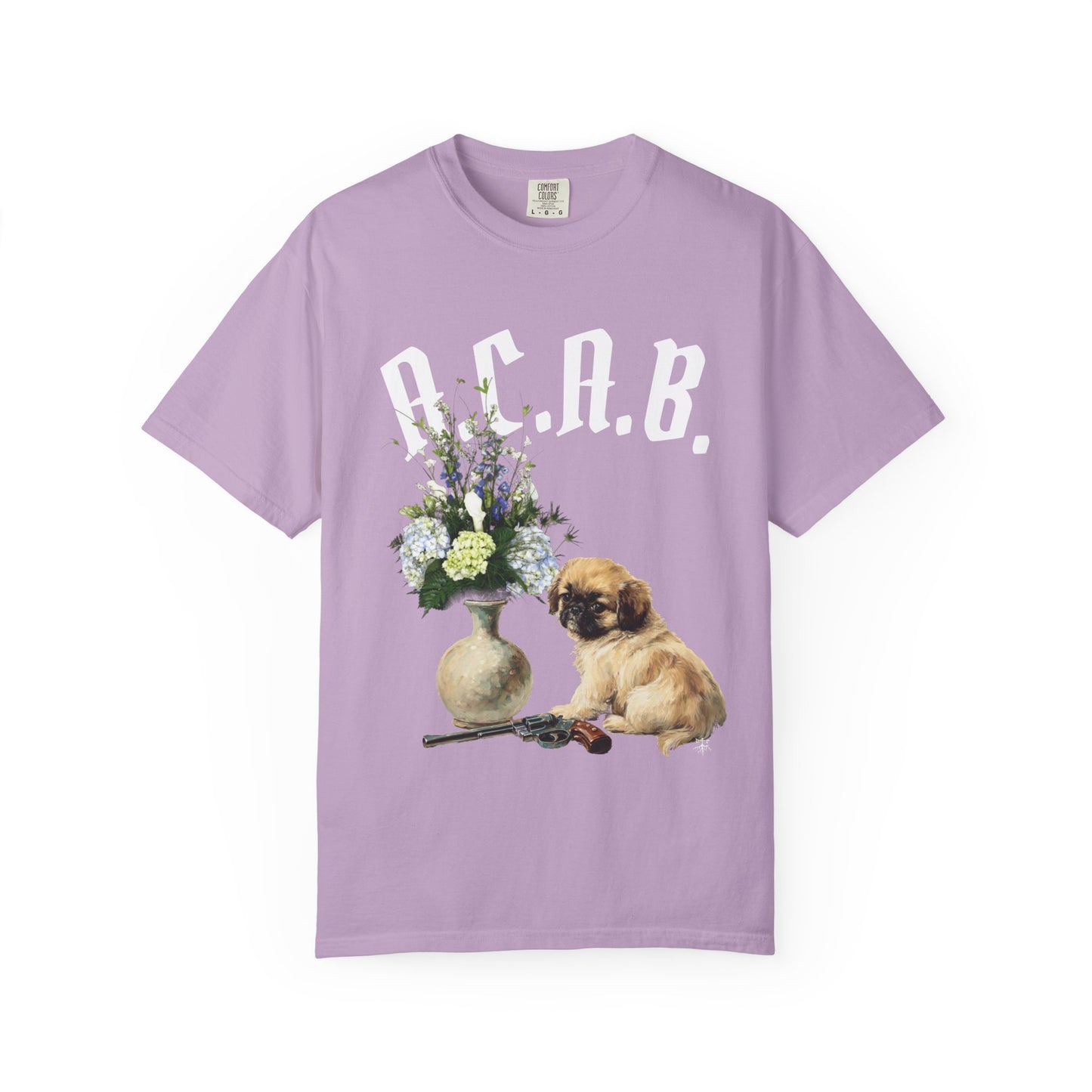ACAB Pistol Pekingese Unisex T-Shirt