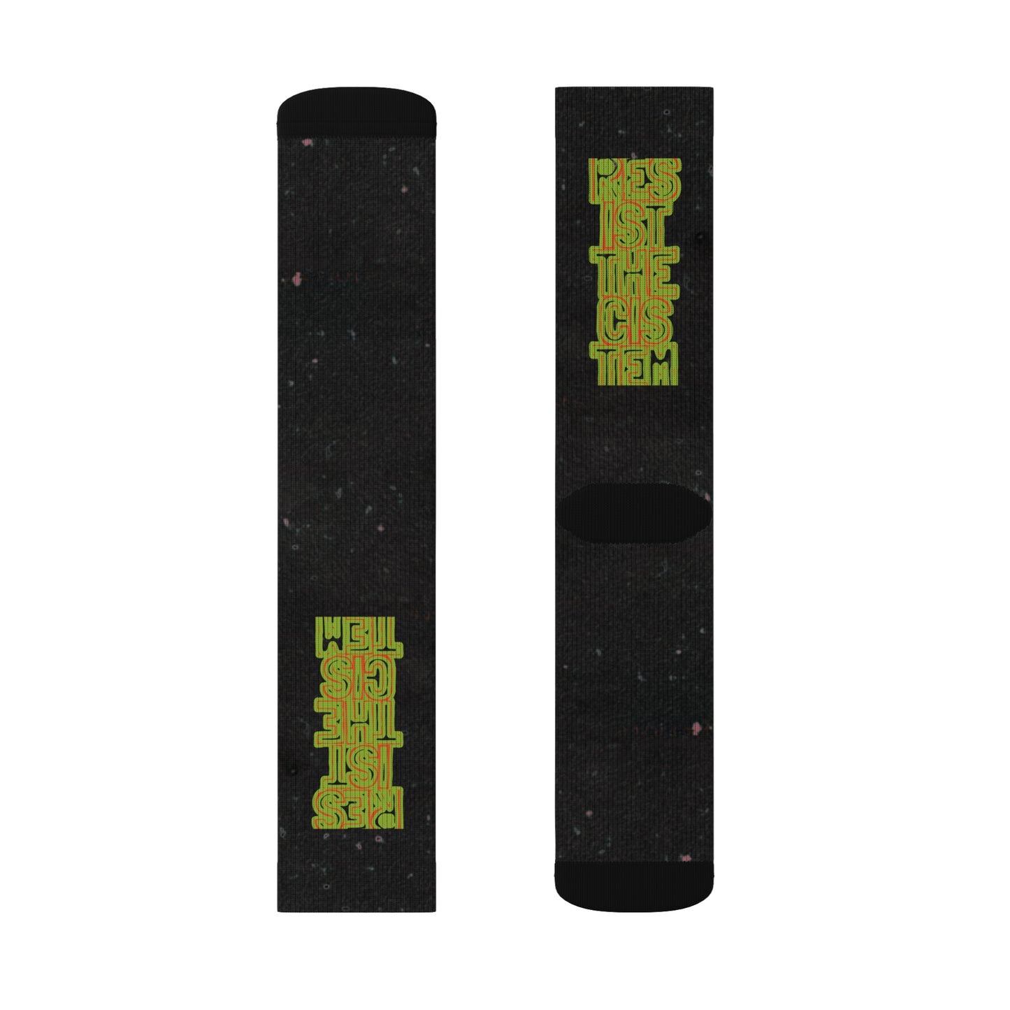 Resist the Cis-Tem Dress Socks