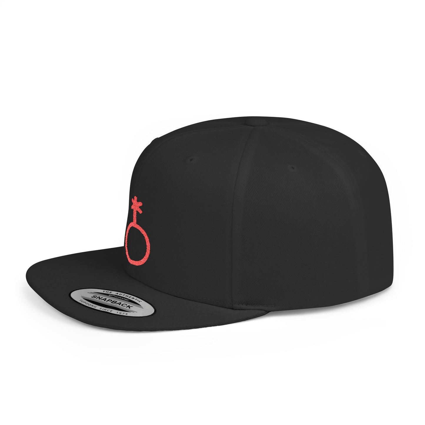 Non-Binary Flat Bill Snapback Hat