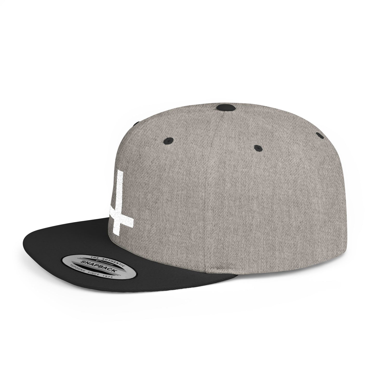 Agnostic Flat Bill Snapback Hat