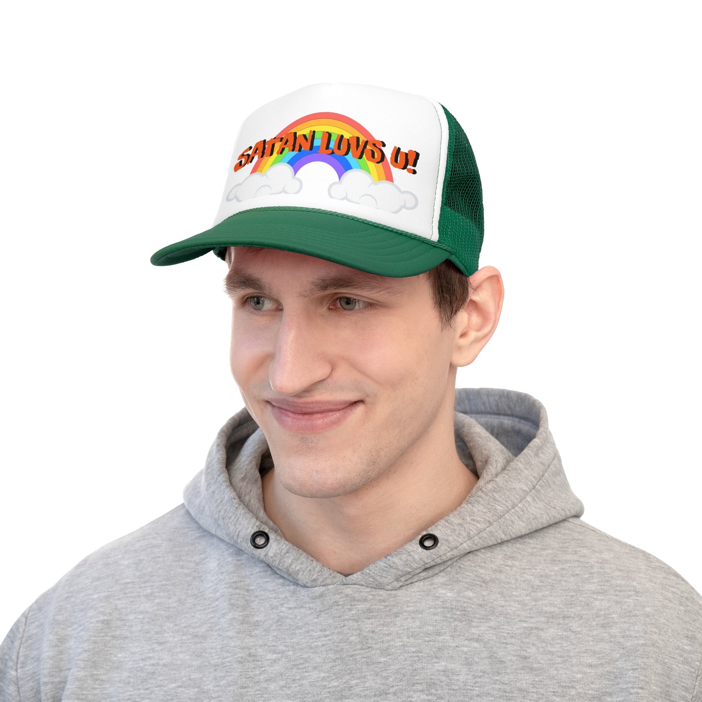 Satan Luvs U! Trucker Cap (4 Colors!)