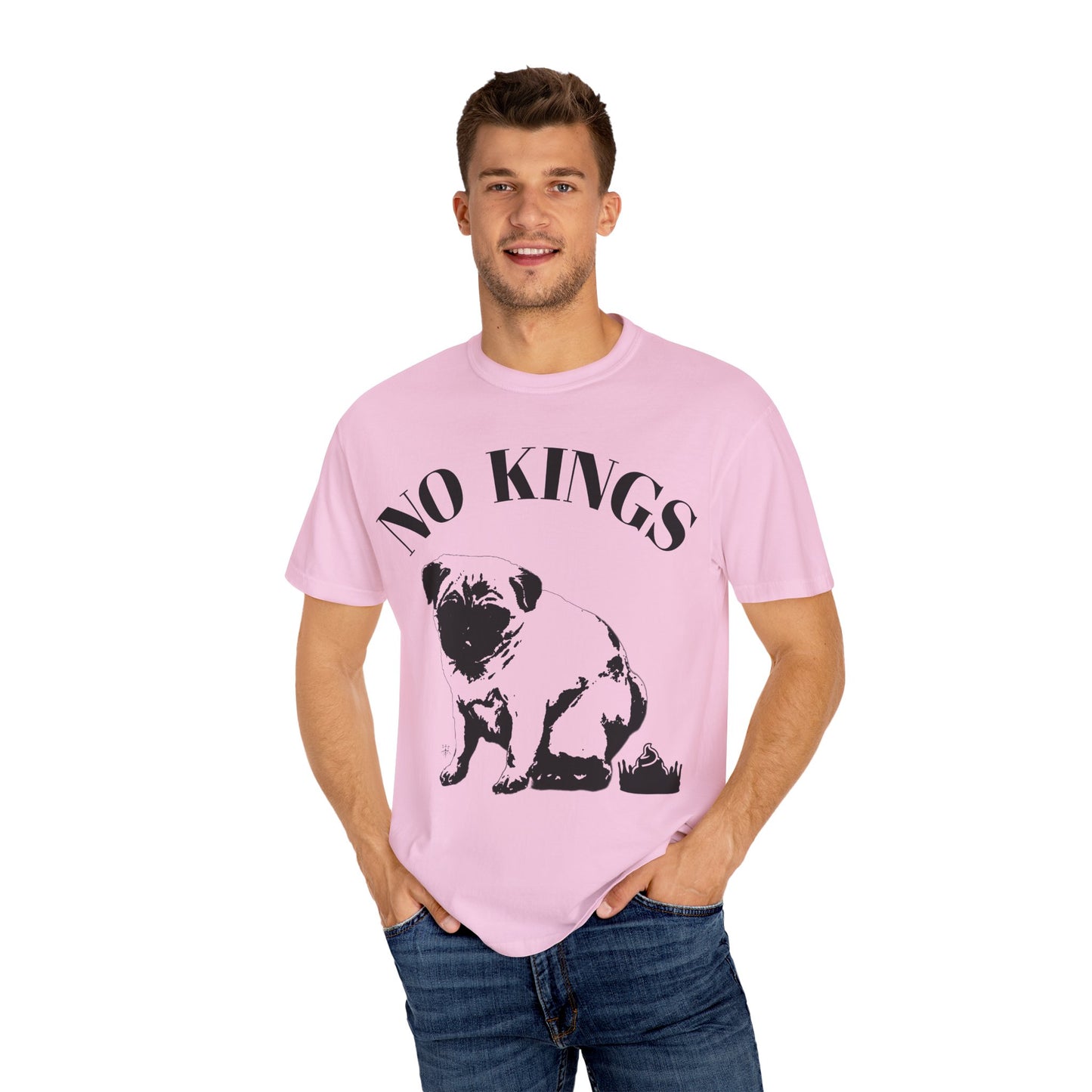 NO KINGS Contrast Unisex T-Shirt