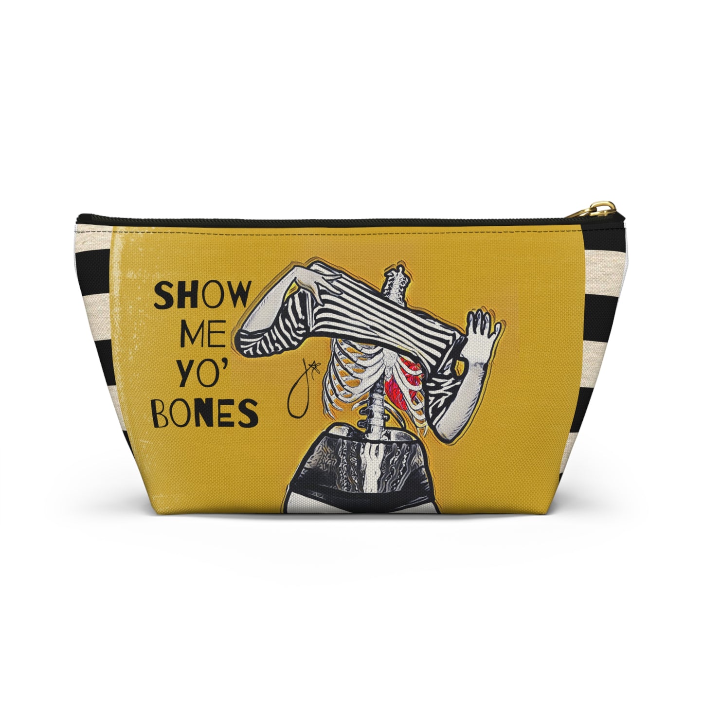 Show Me Your Bones Apothecary Bag w T-bottom