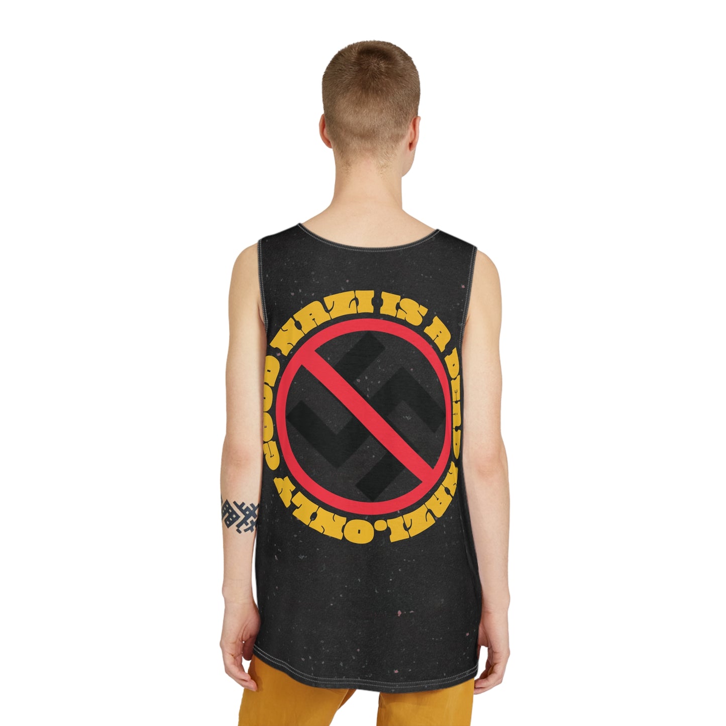 Die Nazi Scum Oversized Unisex Tank