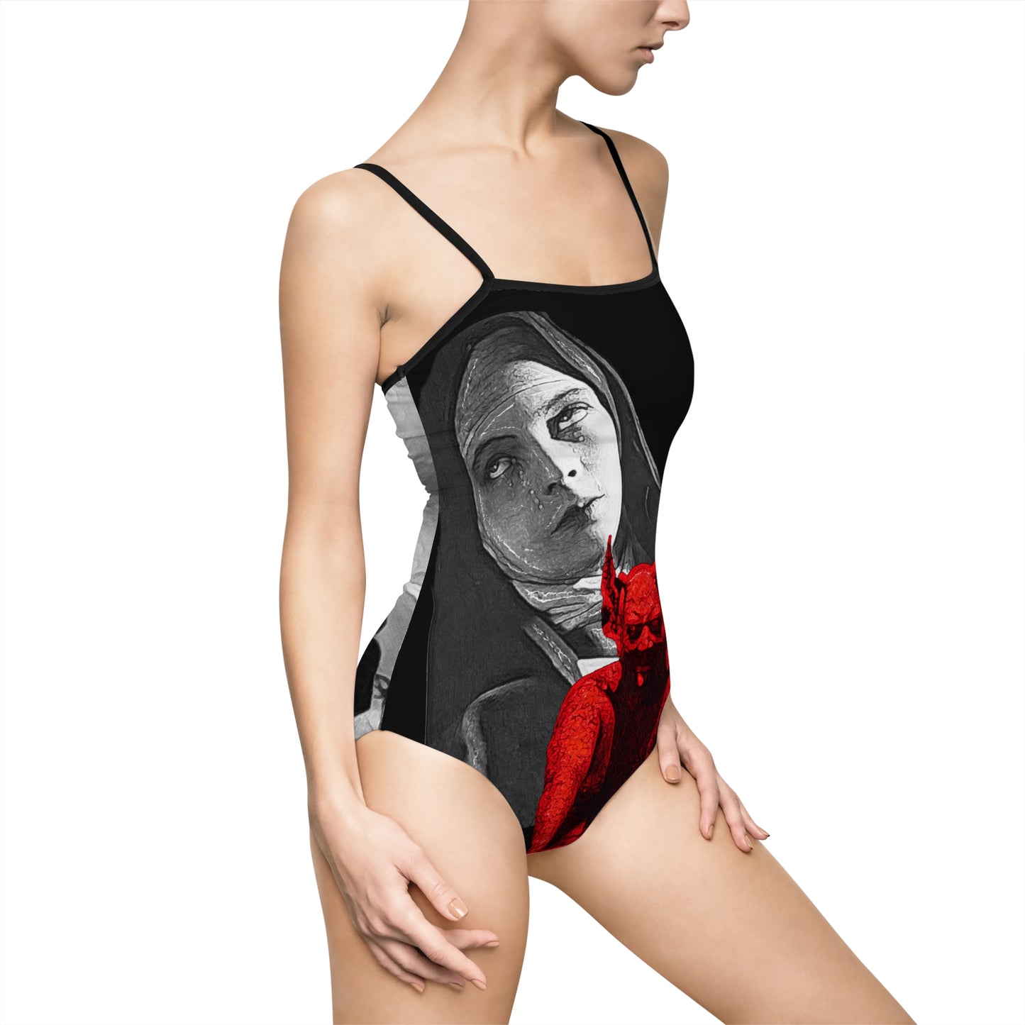 Haxan Retro One-piece Swimsuit