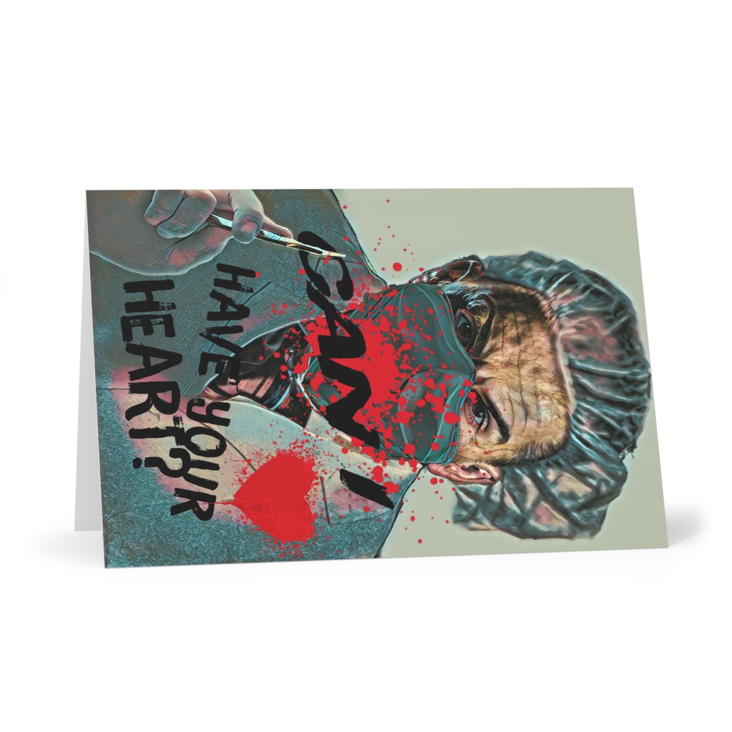 Can I Have Your Heart Anti Valentine Greeting Cards (7 pcs)